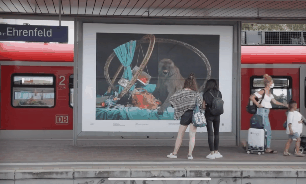 Reclaim Award, billboard, Cologne, Germany 2021