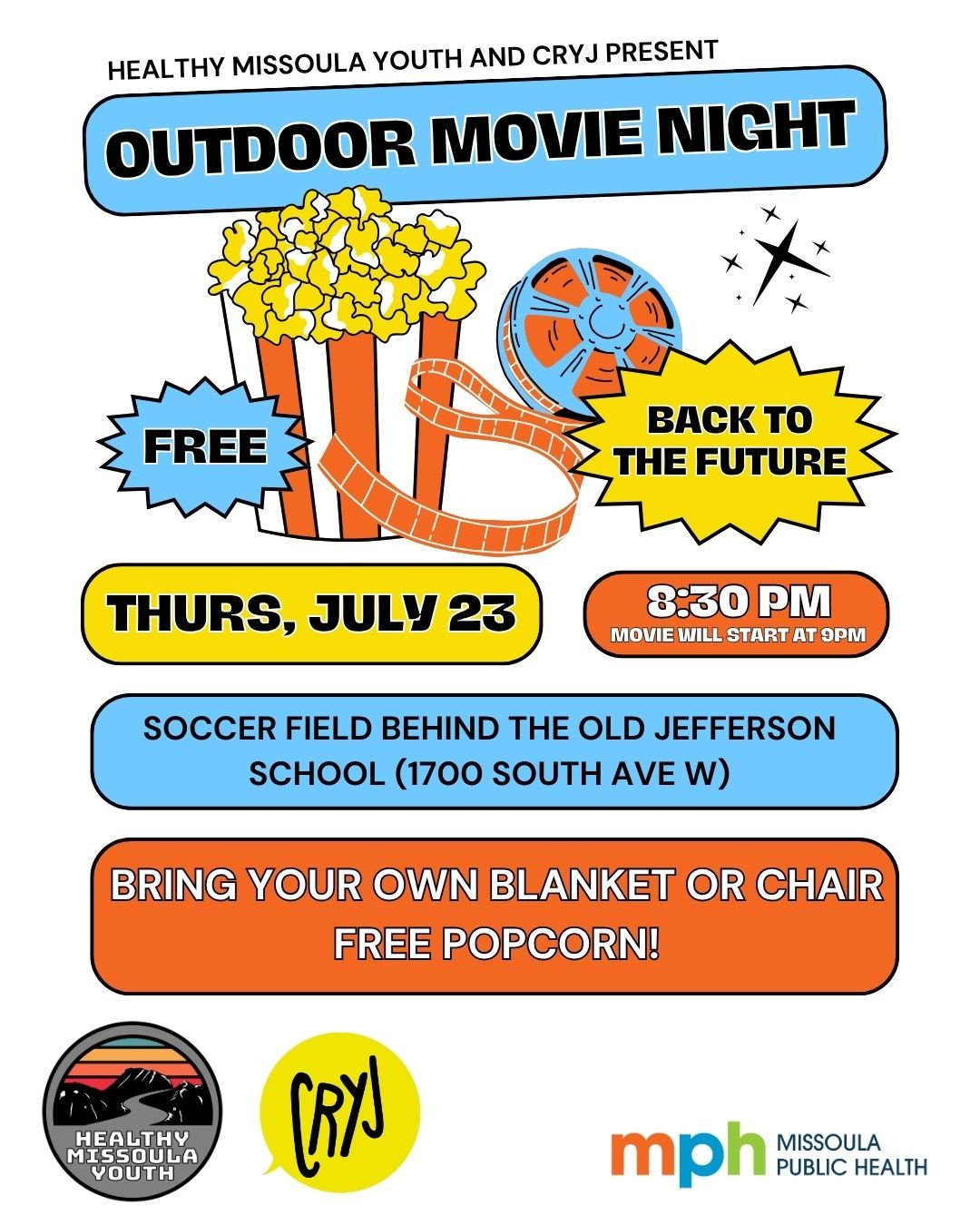 Outdoor Movie Night: Back to the Future
