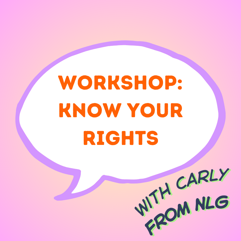 Workshop: Know Your Rights