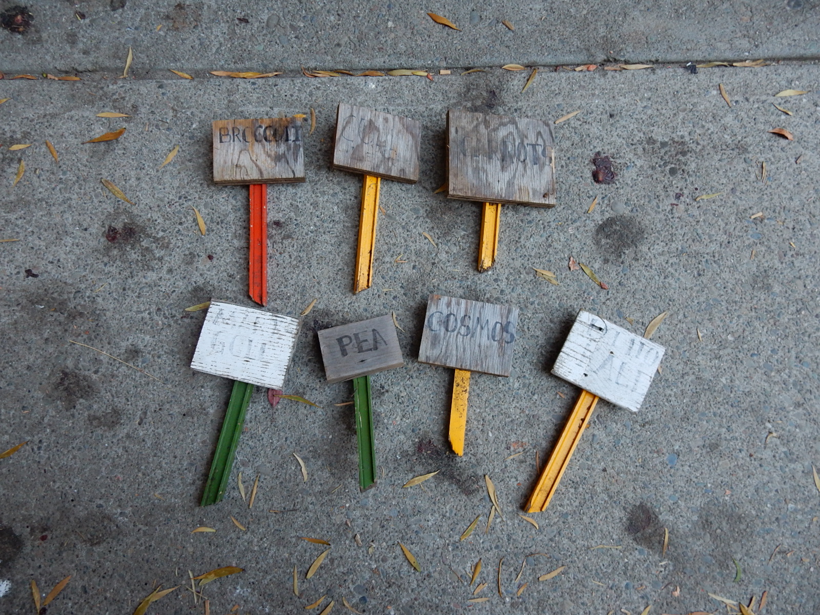 Signs for future re-painting project