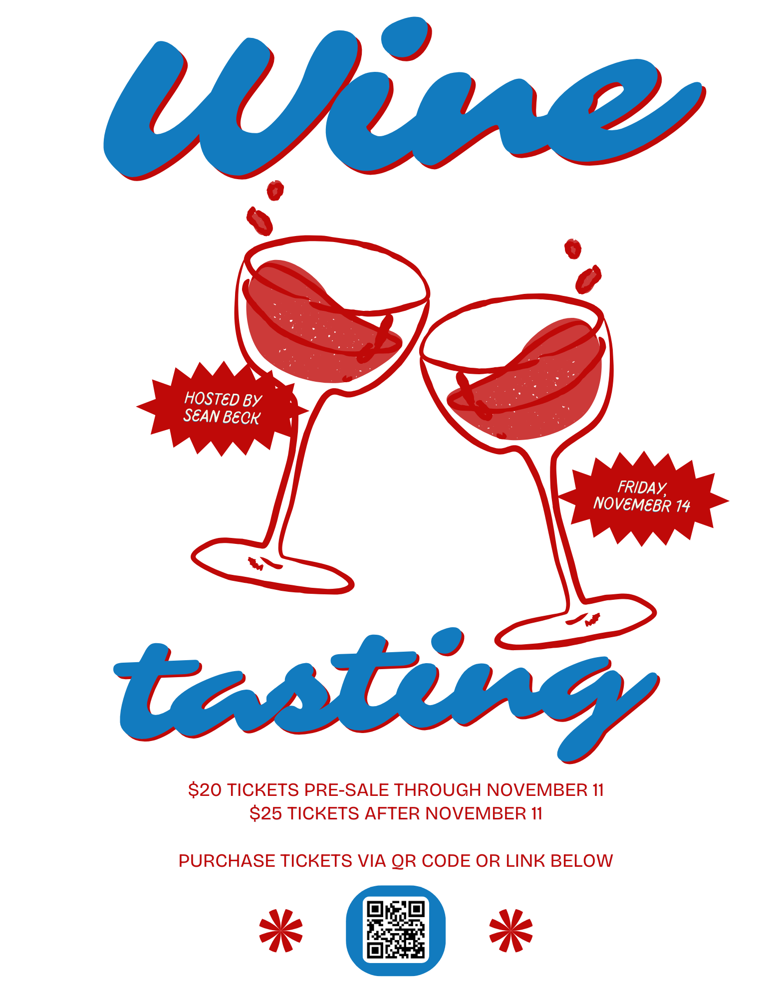 Wine Tasting - Blue Room Wine Club - Details coming soon