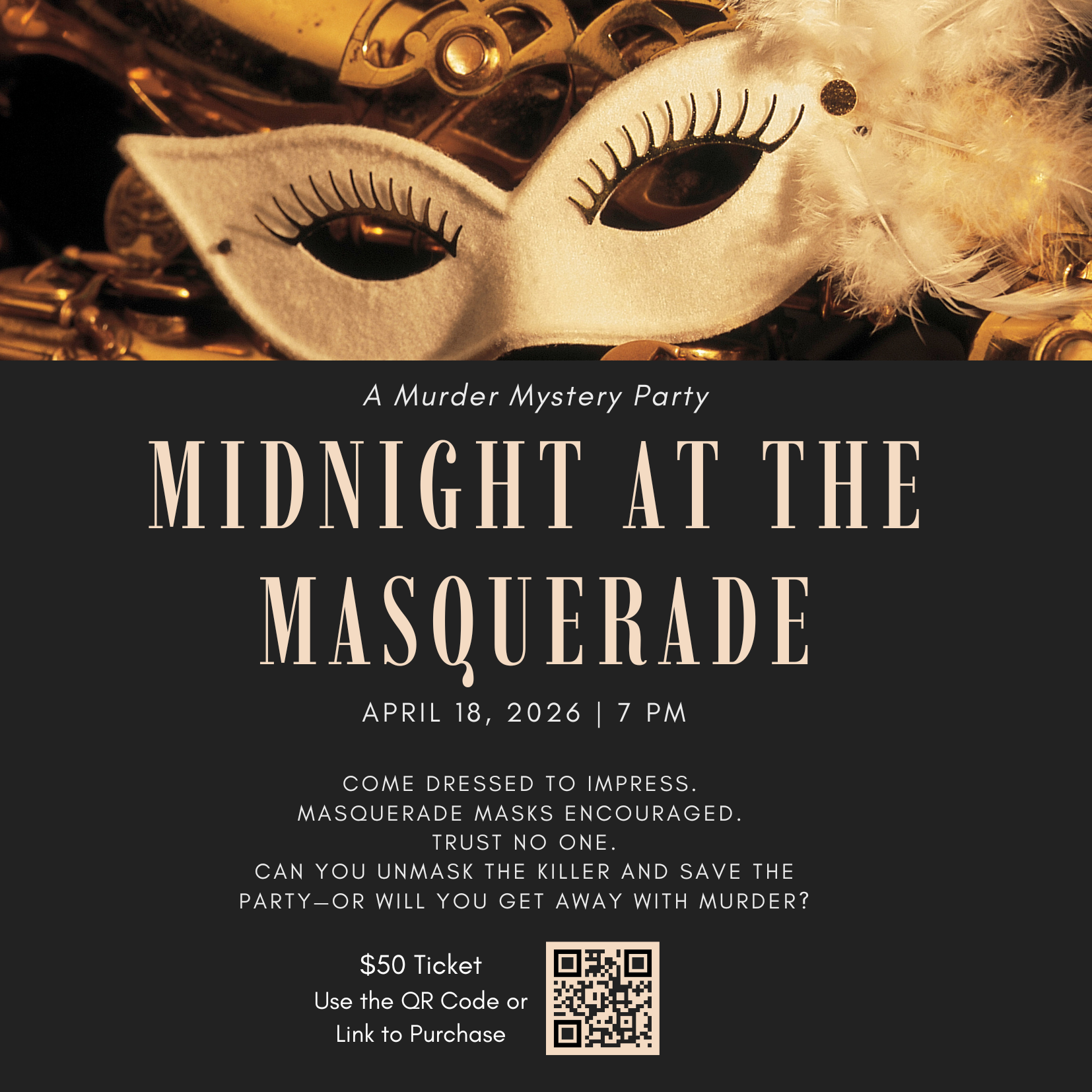 Blue Room - Midnight at the Masquerade Murder Mystery