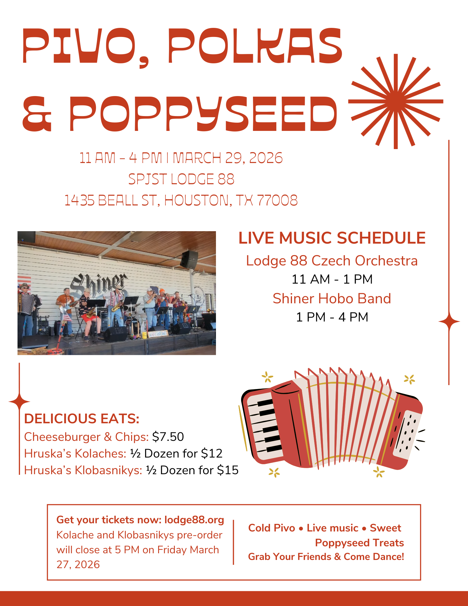 Pivo, Polkas, and Poppyseed