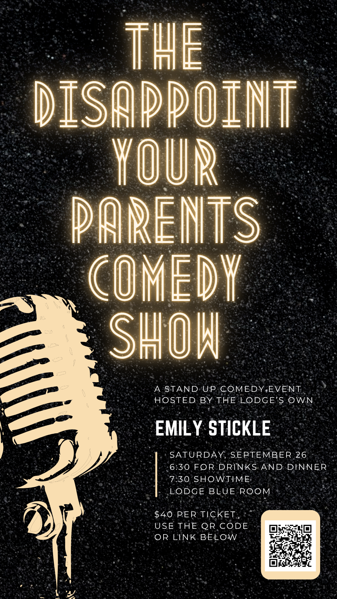 The Disappoint Your Parents Comedy Show
