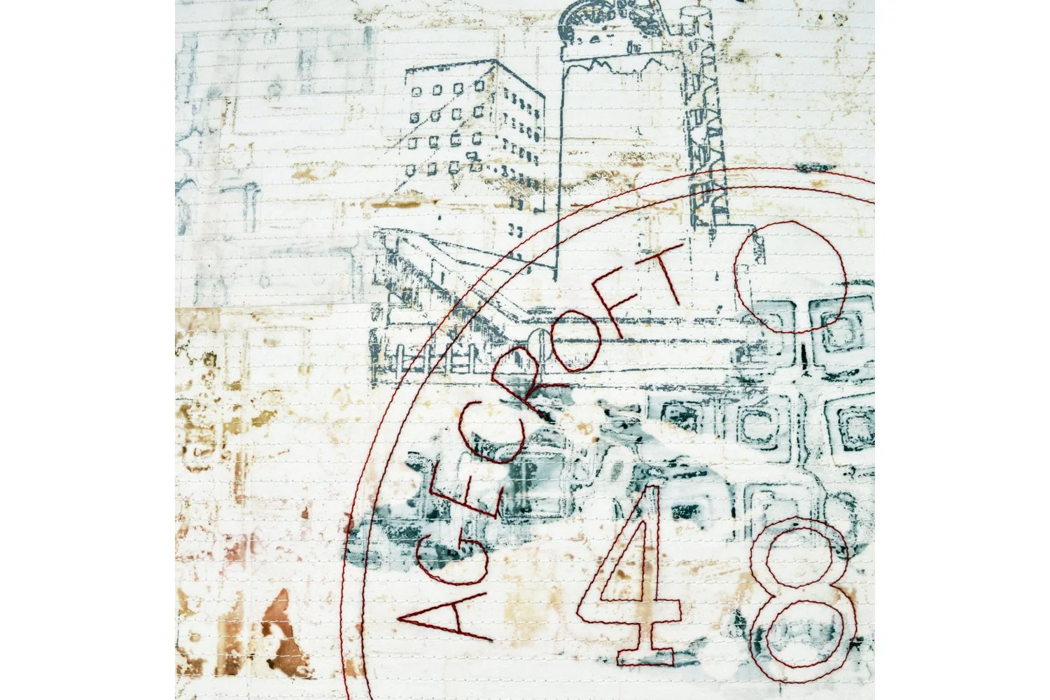 Greeting Card - Agecroft (detail)