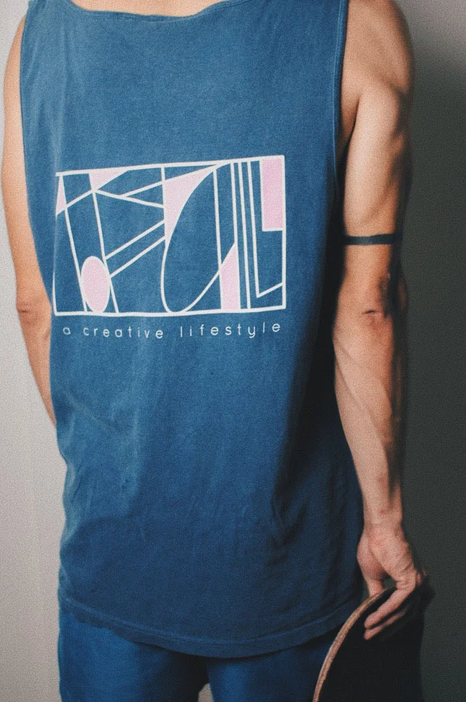 Art of Chill Blue Tank