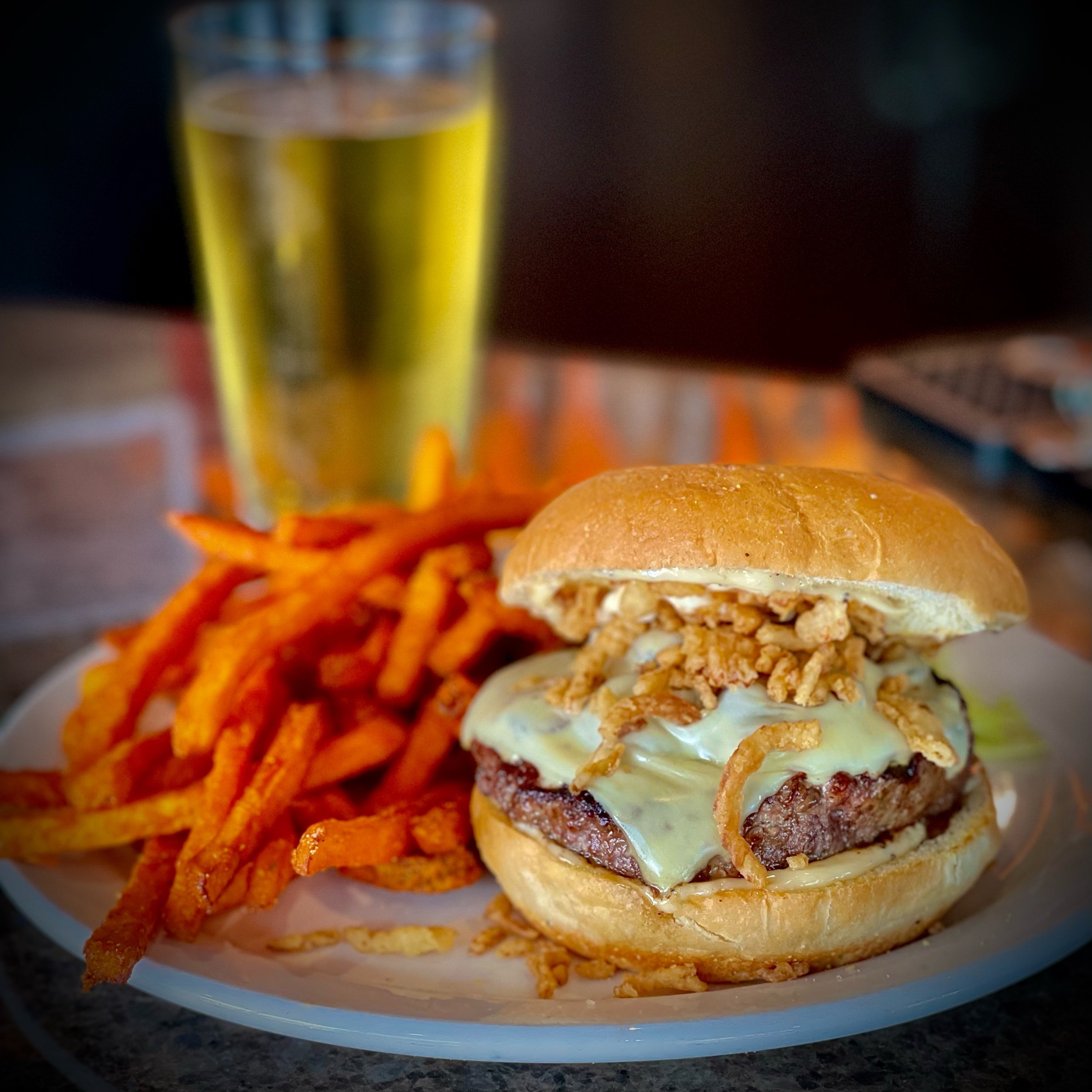 Black Peppercorn Burger