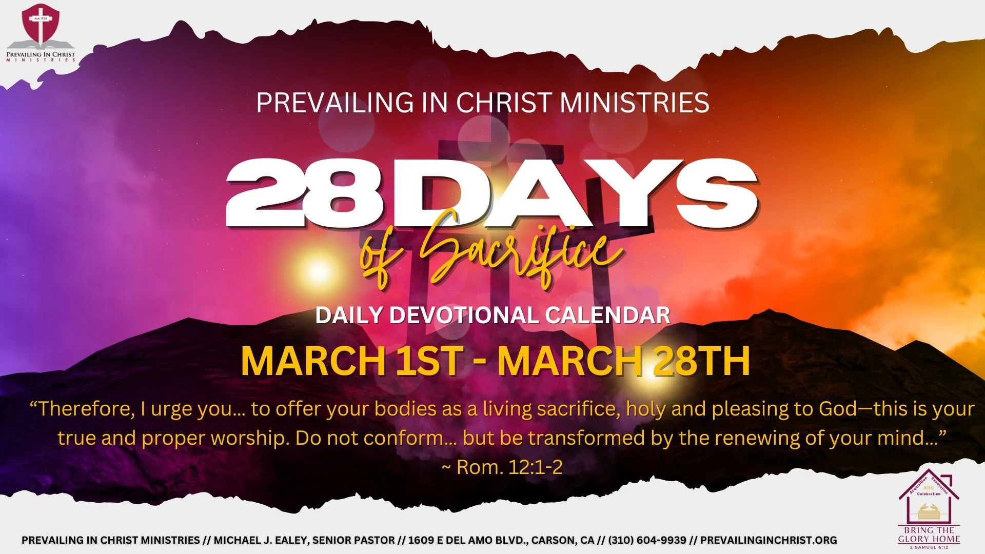 Daily Devotional Calendar