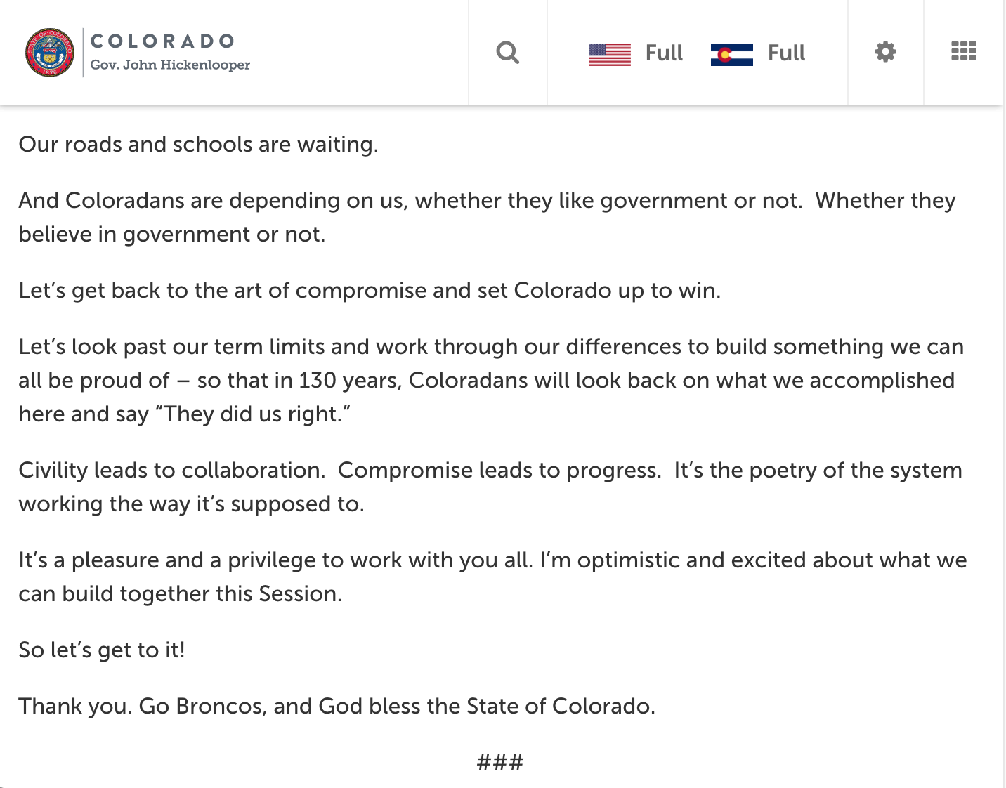 "It's the poetry of the system working the way it's supposed to."