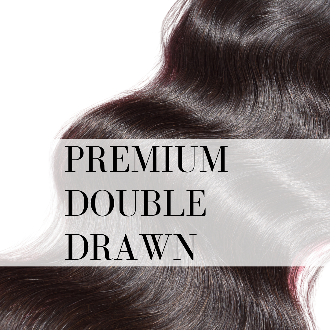 100% Virgin Double Drawn Indian Hair — Miracle Luxe Virgin Extensions