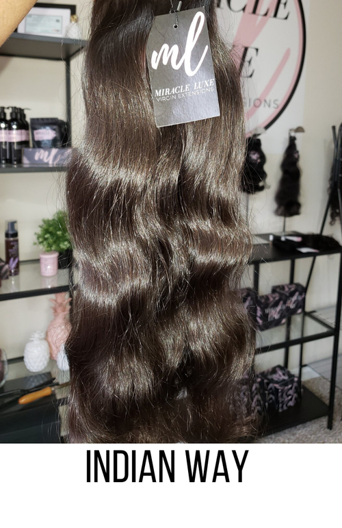 Truly 100% Virgin Indian Hair — Miracle Luxe Virgin Extensions