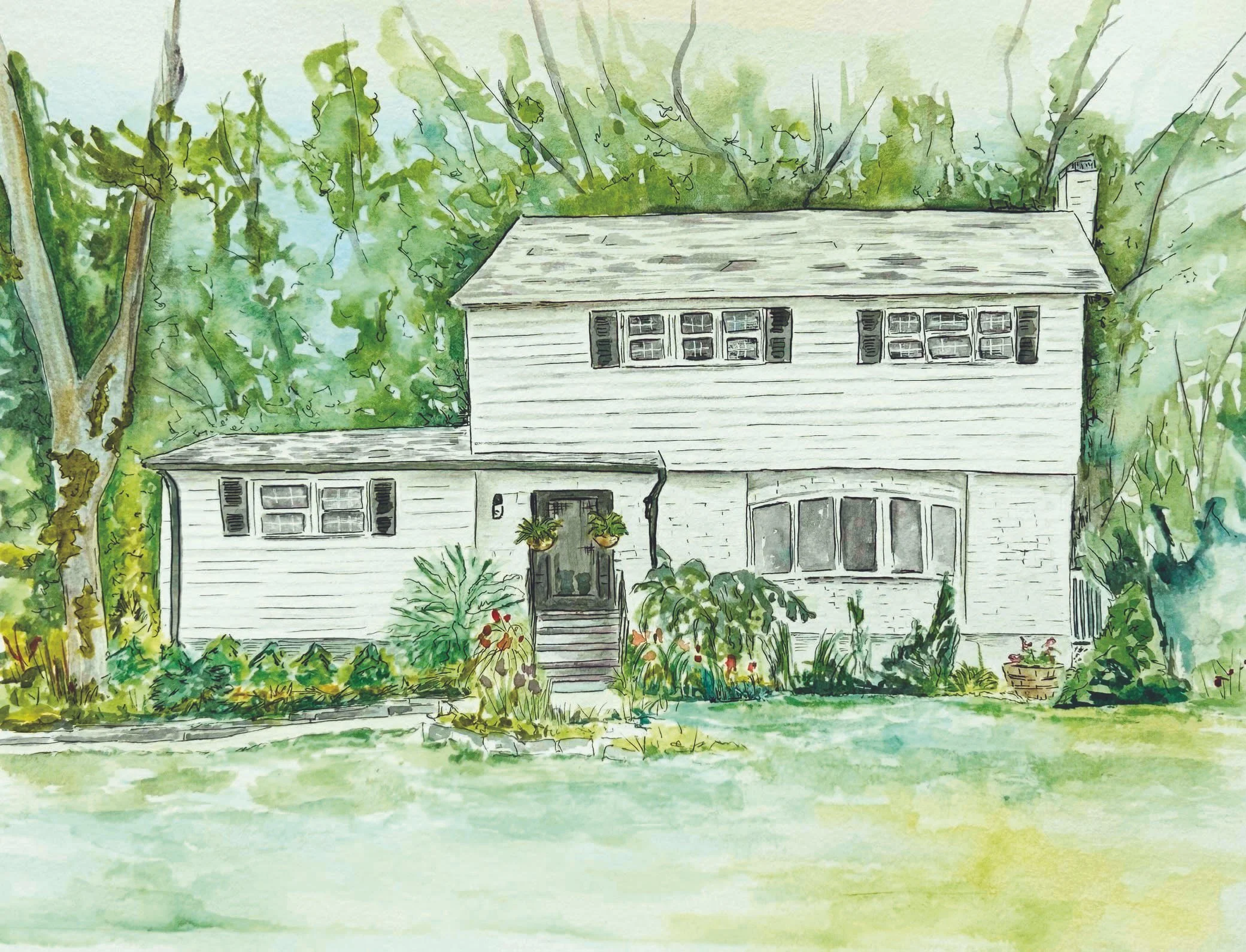 Season for New Beginnings: House Portraits for New Homes