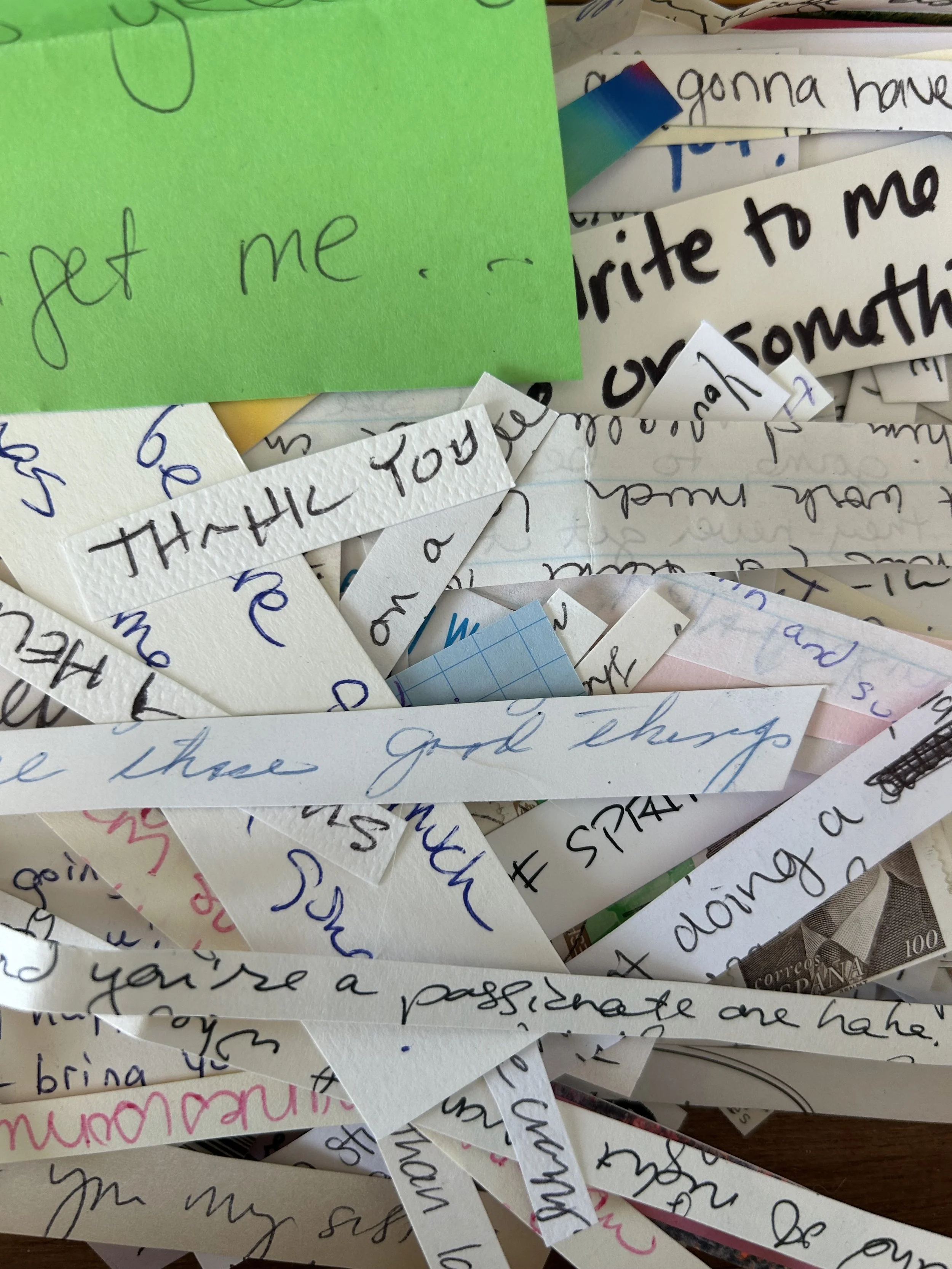Recycle and Reuse: Creating Art With Old Letters