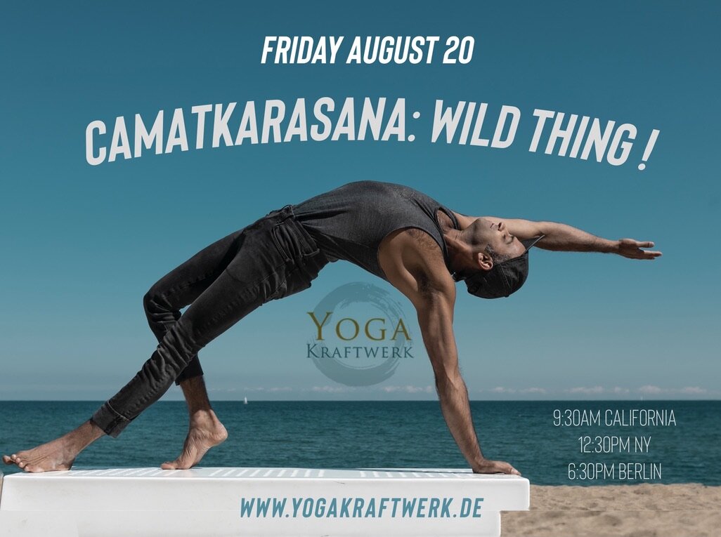 Camatkarasana: Wild Thing Pose - A Special 2 Hour Playful Practice