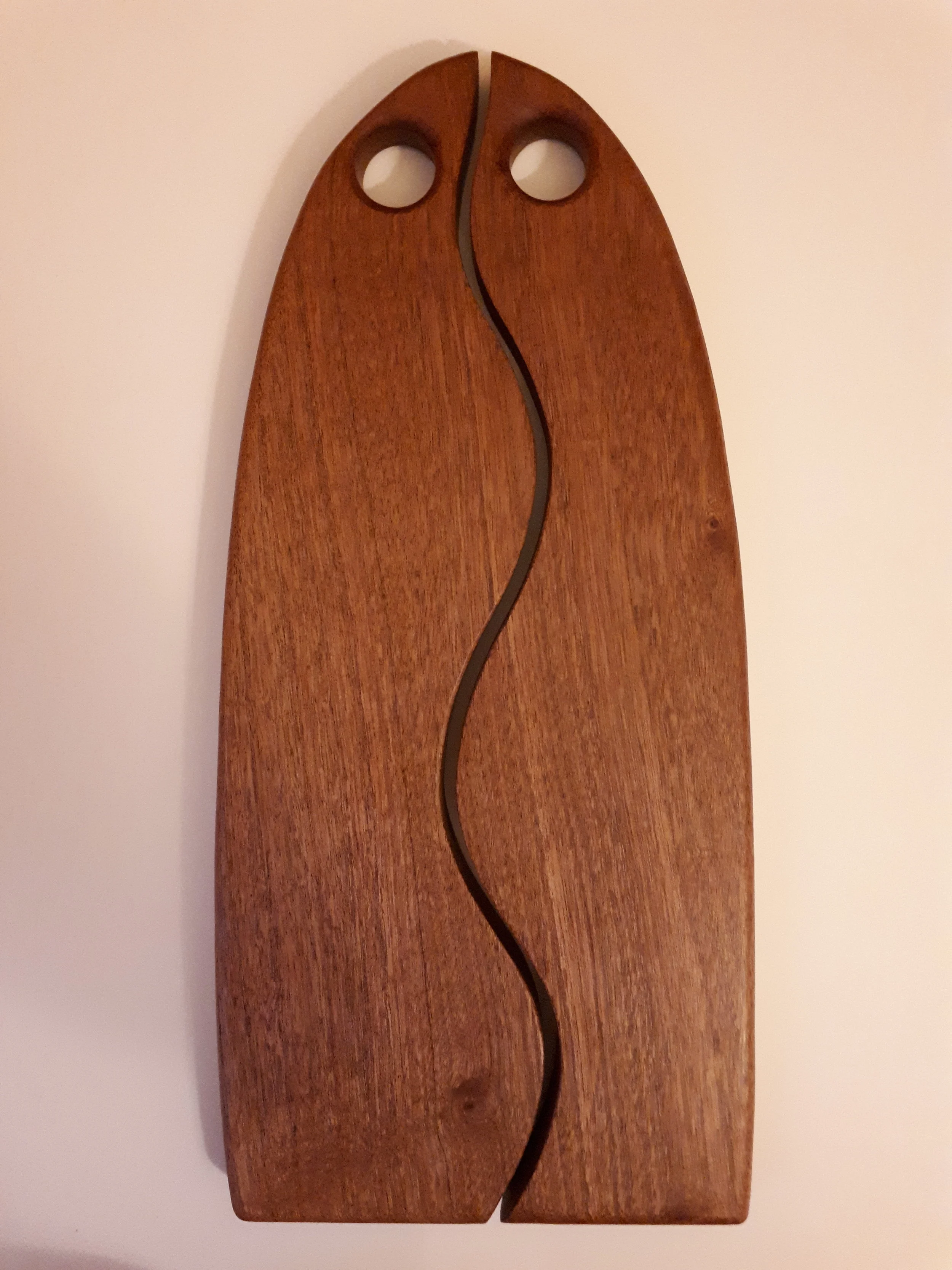 Sapele Wood - Two Birds Serving platter (4).jpg