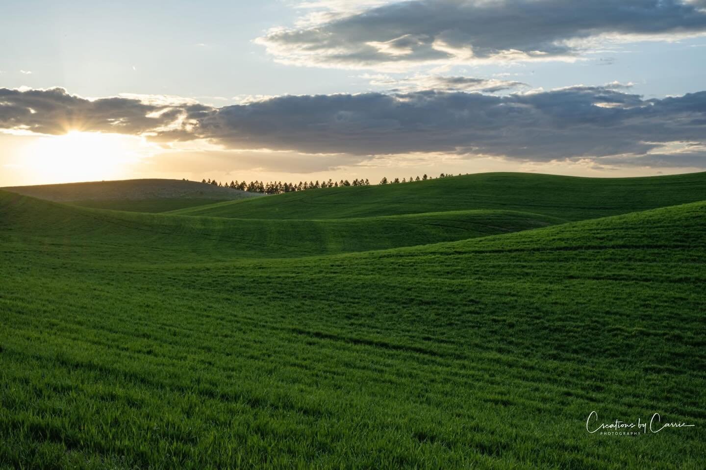 #sunset#palouse#hillsandclouds