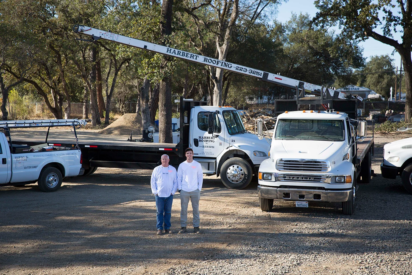 Harbert Roofing company owners