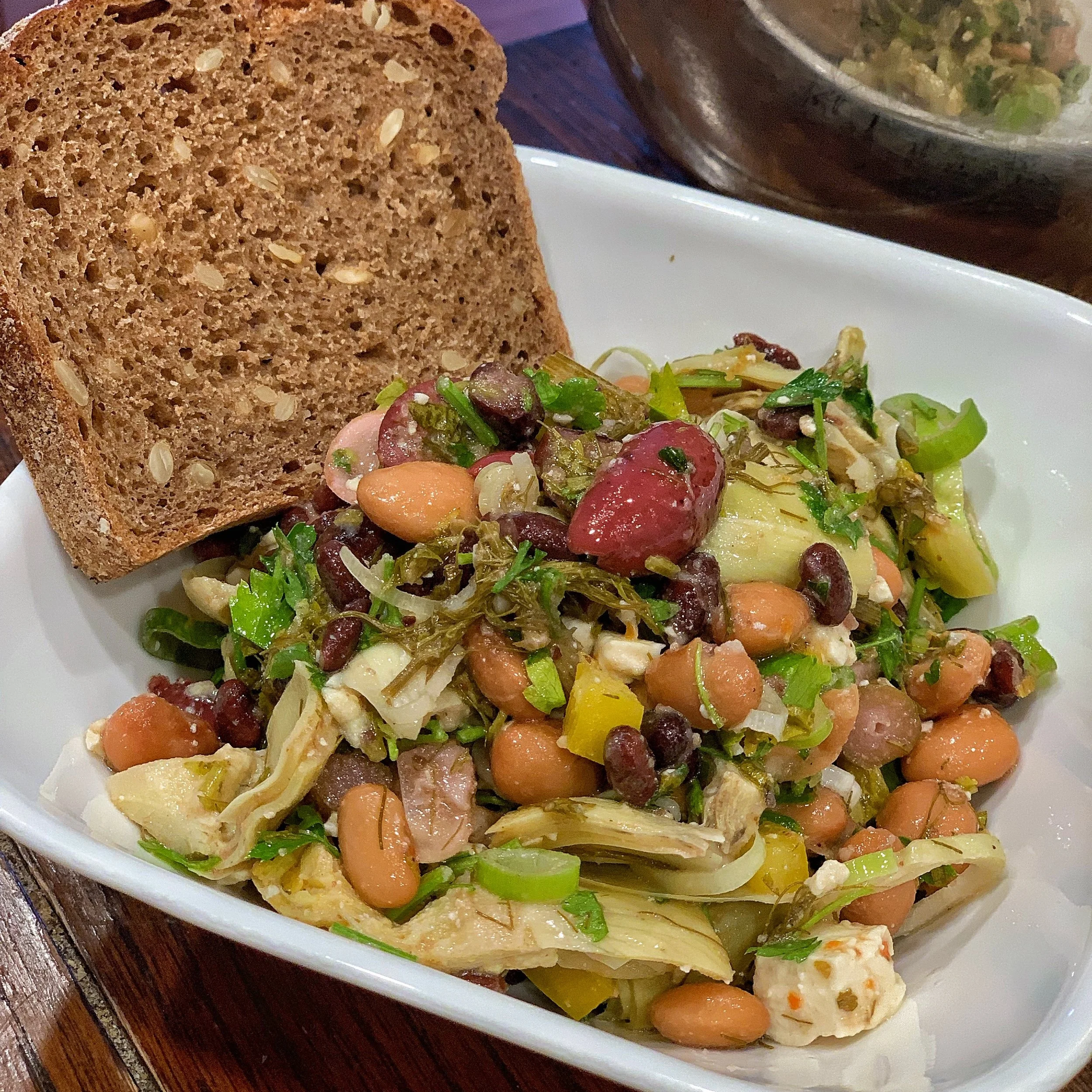 Cans and Jars Bean Salad