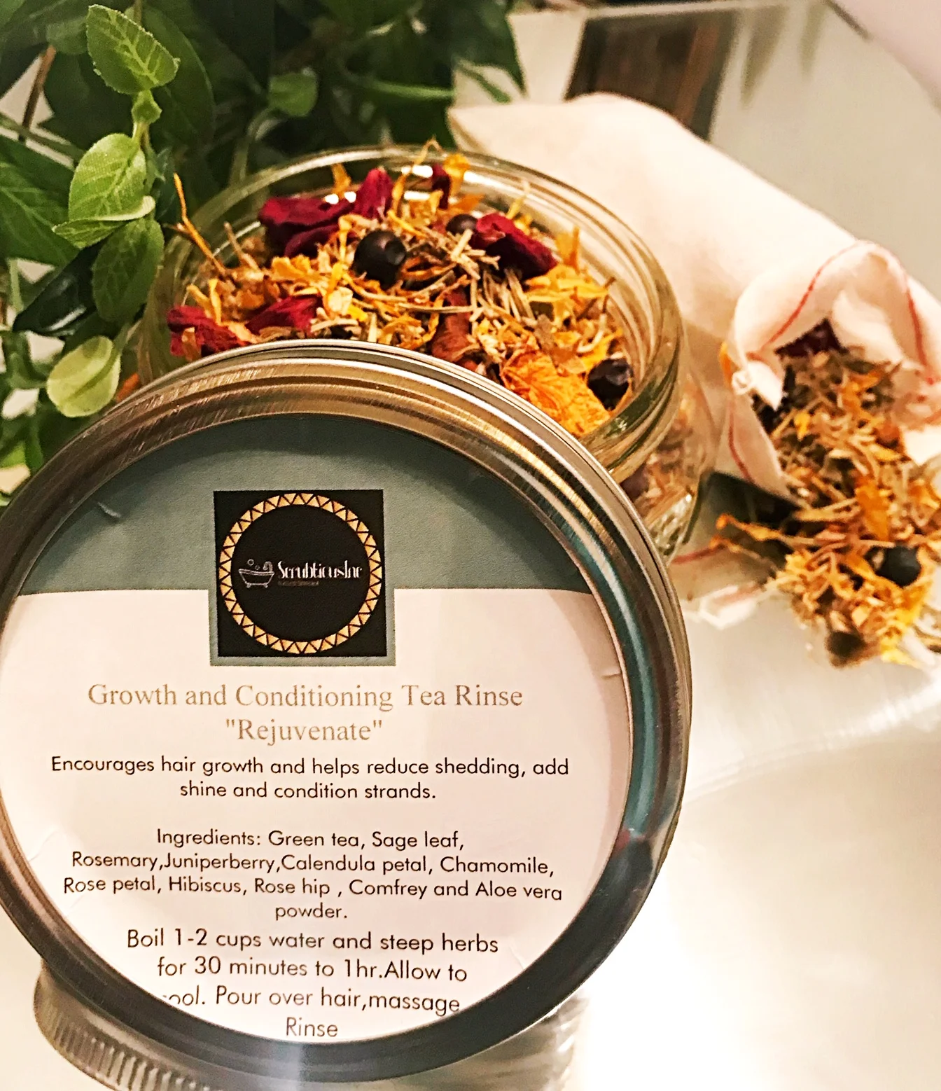 Ayurvedic Hair Tea Rinse ( Rejuvenate)