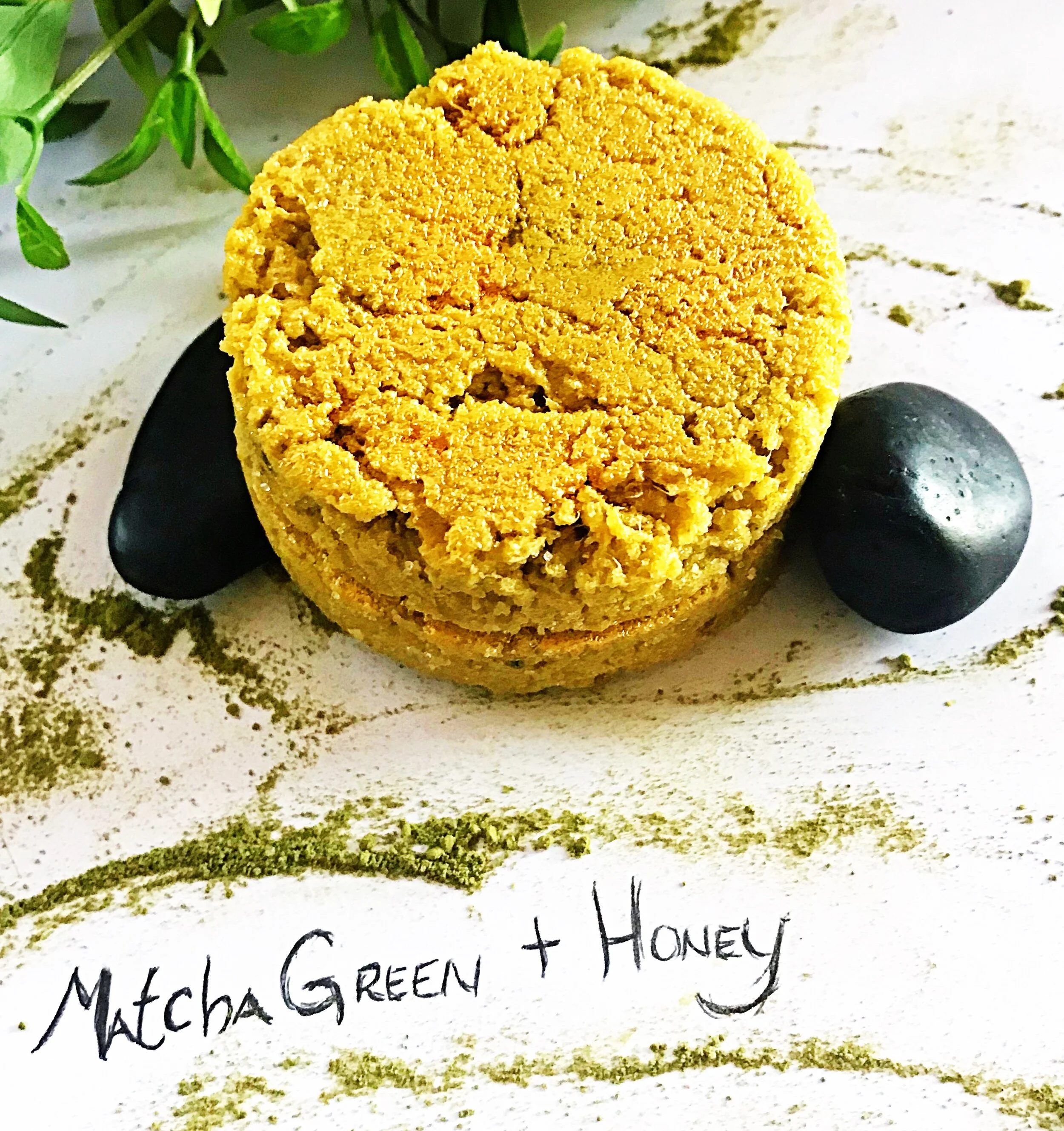 Matcha Green Tea And Honey Scrub bar 