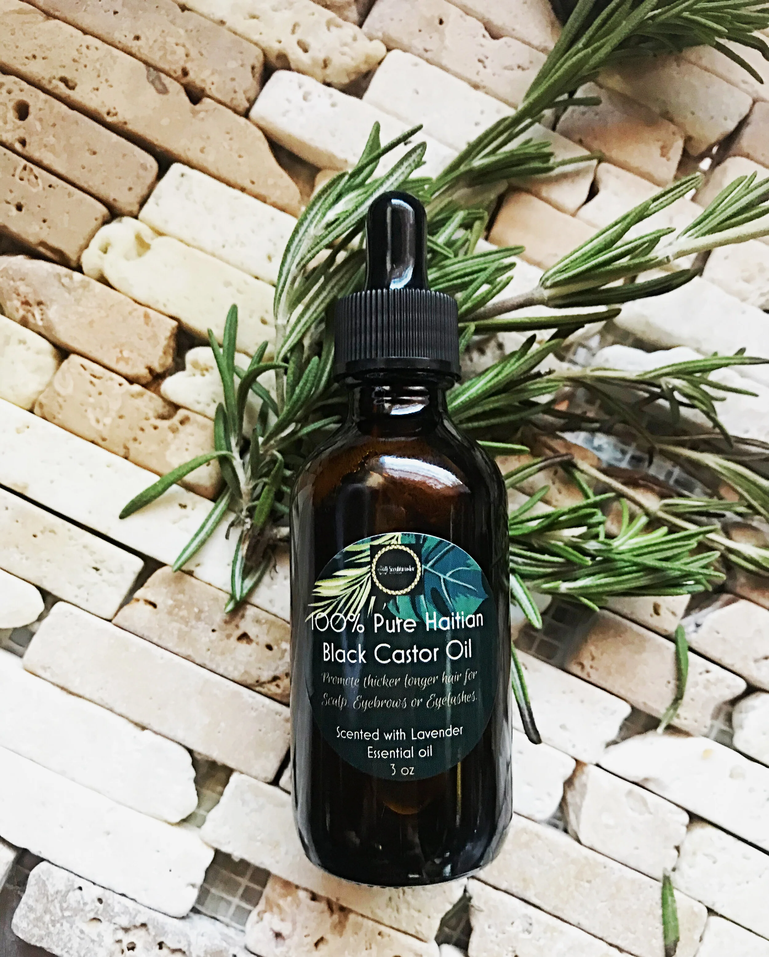 Pure Haitian Black Castor Oil/ Maskreti Lakay/ Palma Christi