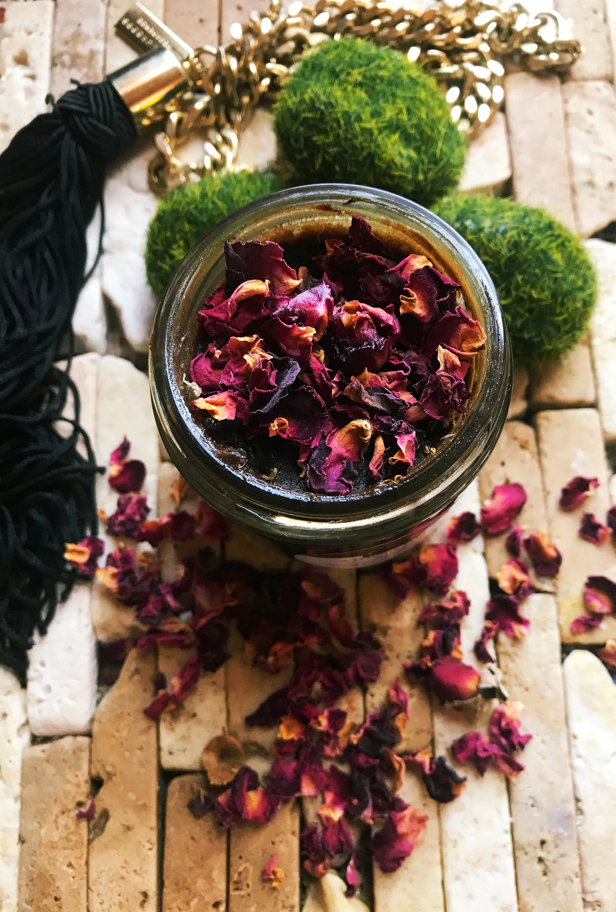 Rose bomb whipped African Black Soap