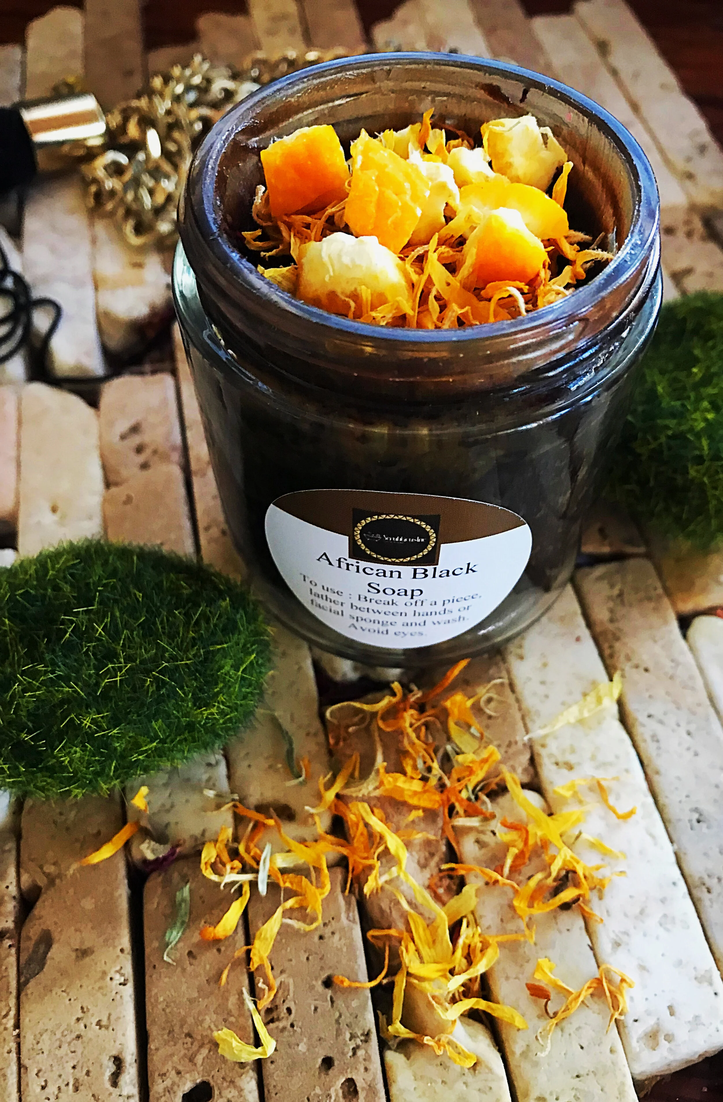 Citrus Grove Whipped african Black soap