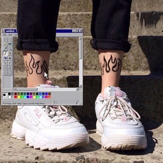 Virtual world bleeding into reality.