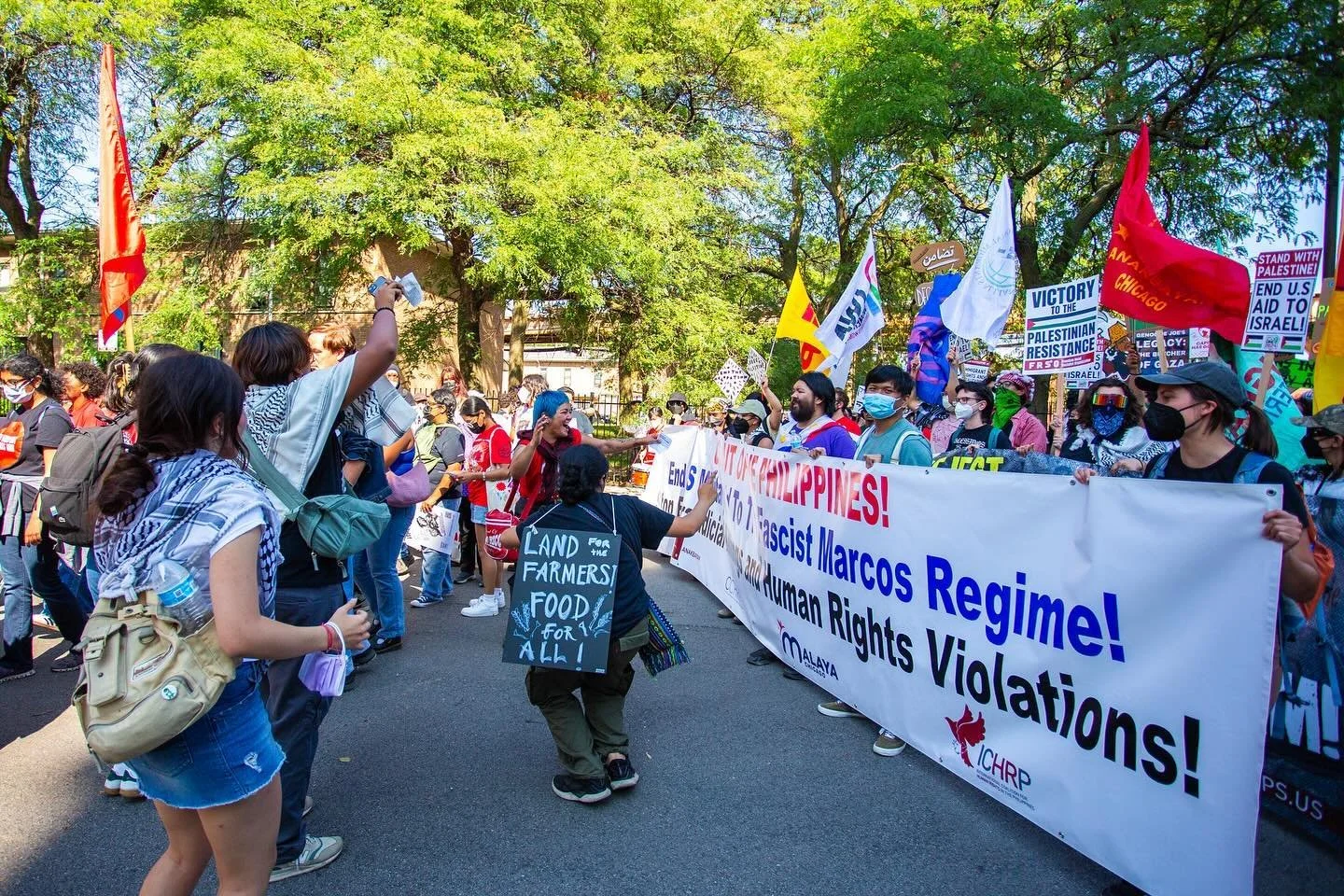 📣📣&ldquo;No boots on the ground, no bombs in the air! US out of everywhere&rdquo; 📣📣