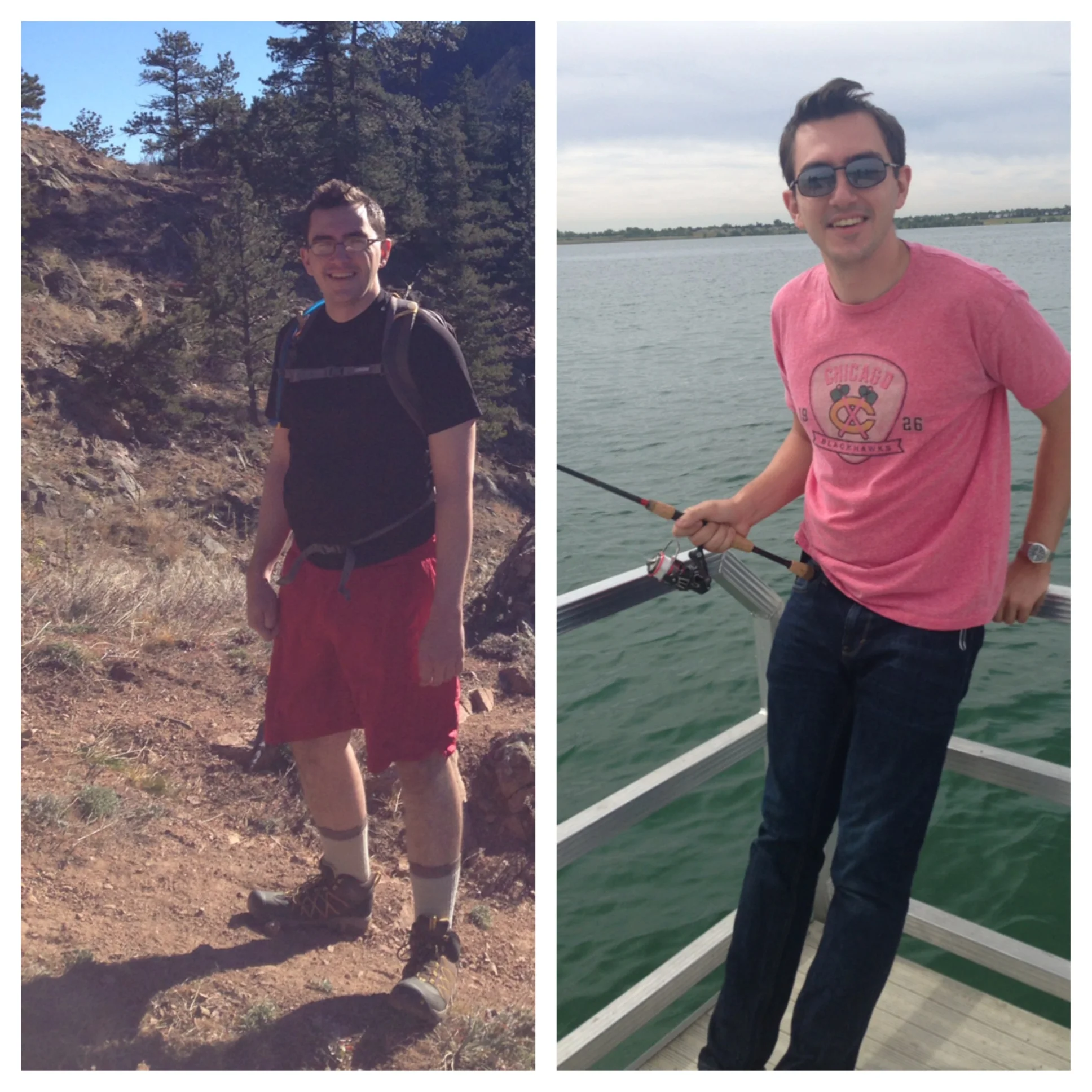 A few months of consistently eating meat and vegetables, getting your stress under control, and hiking does wonders.