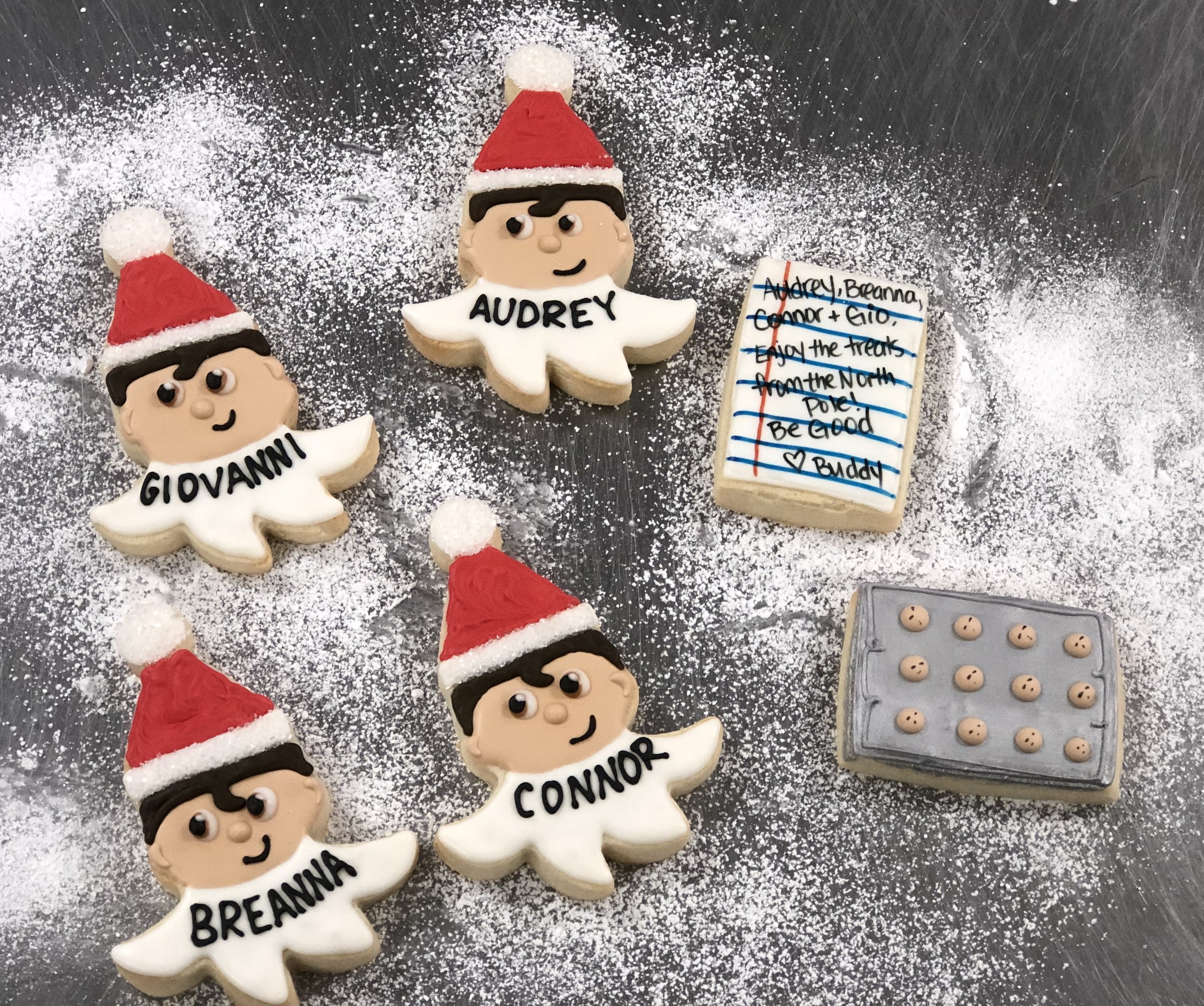 Elf on the Shelf Cookie Set