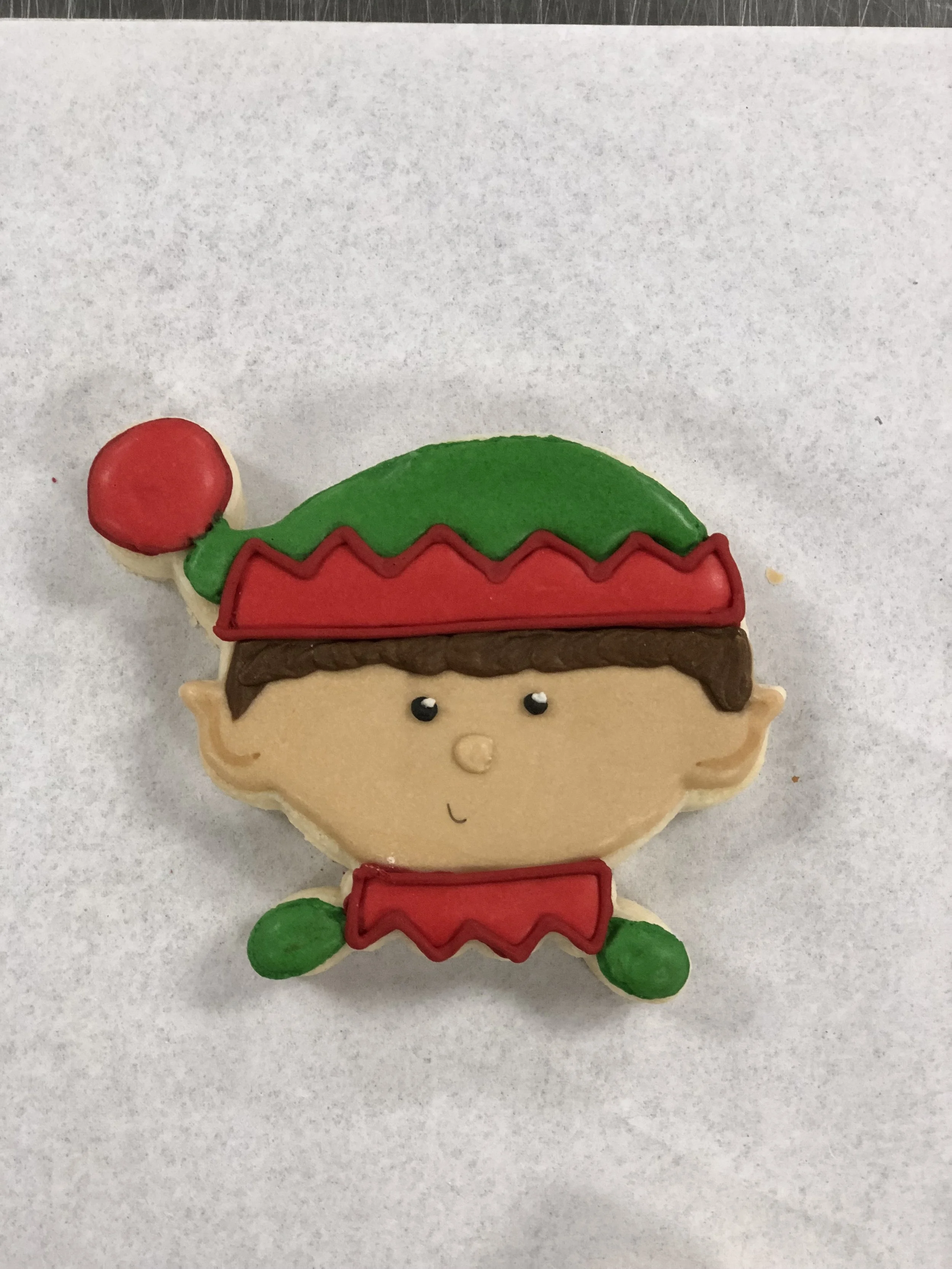 Christmas Elf Cookie