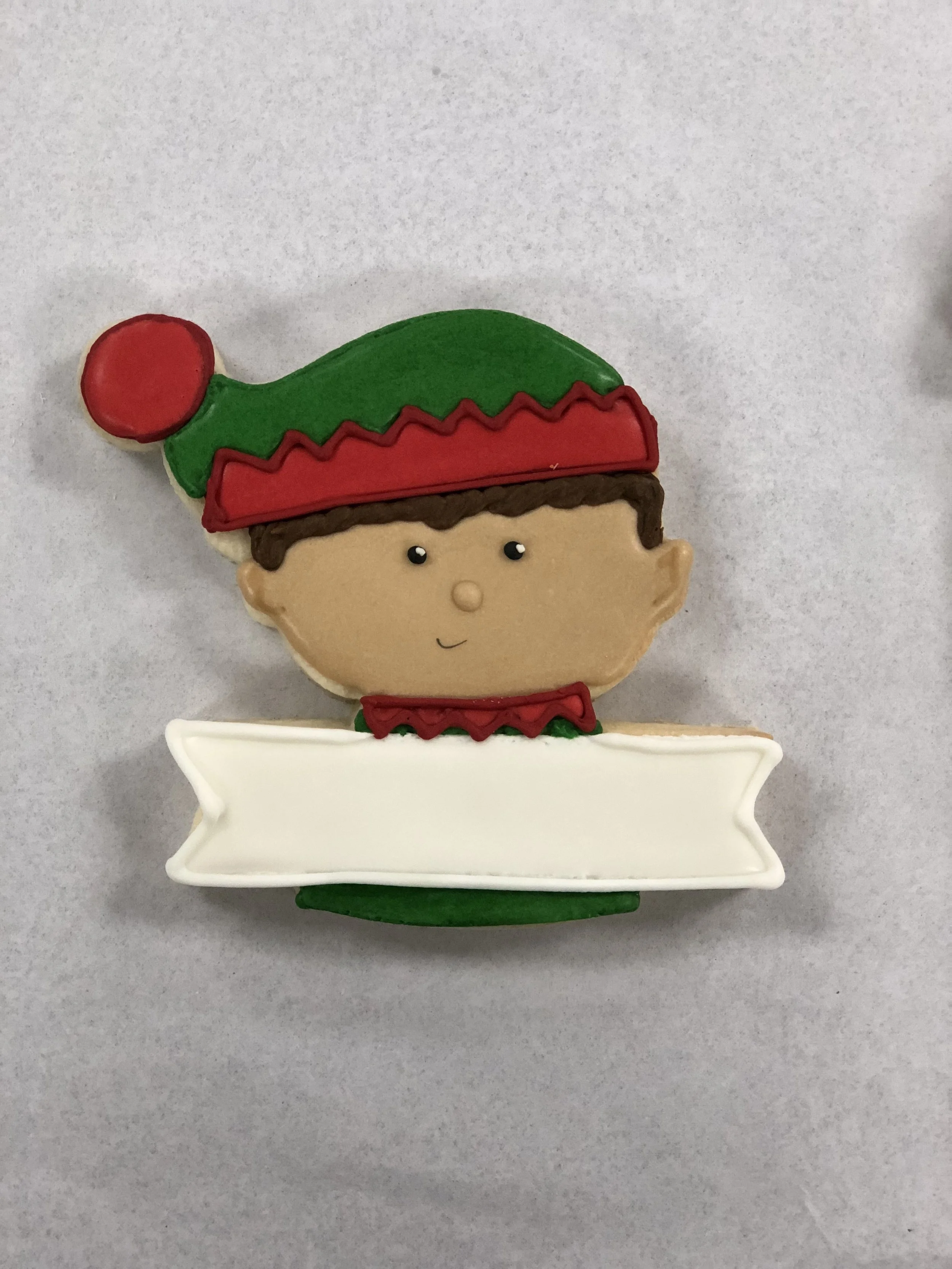Elf with Customizable Plaque