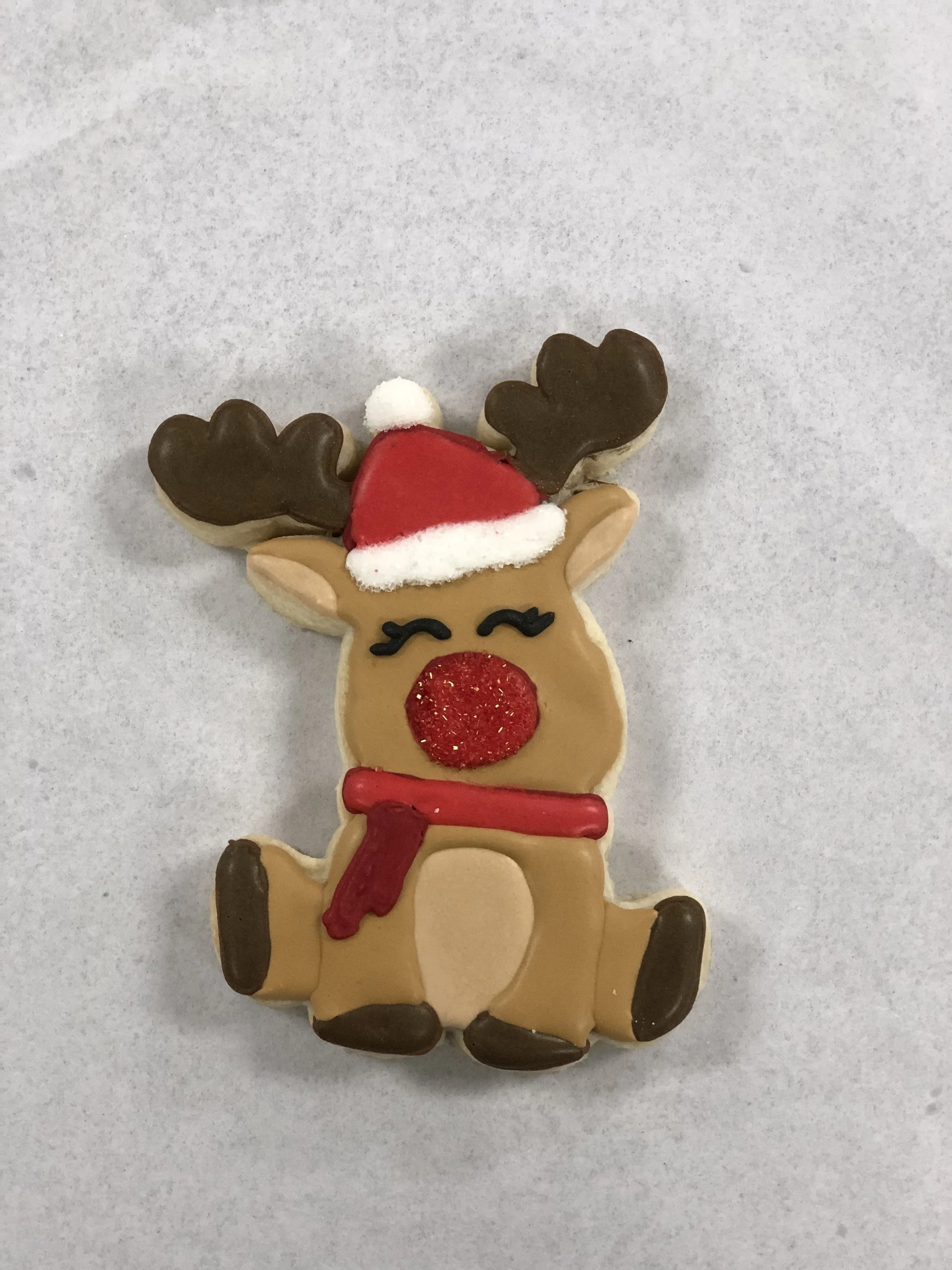 Cute Reindeer Cookie