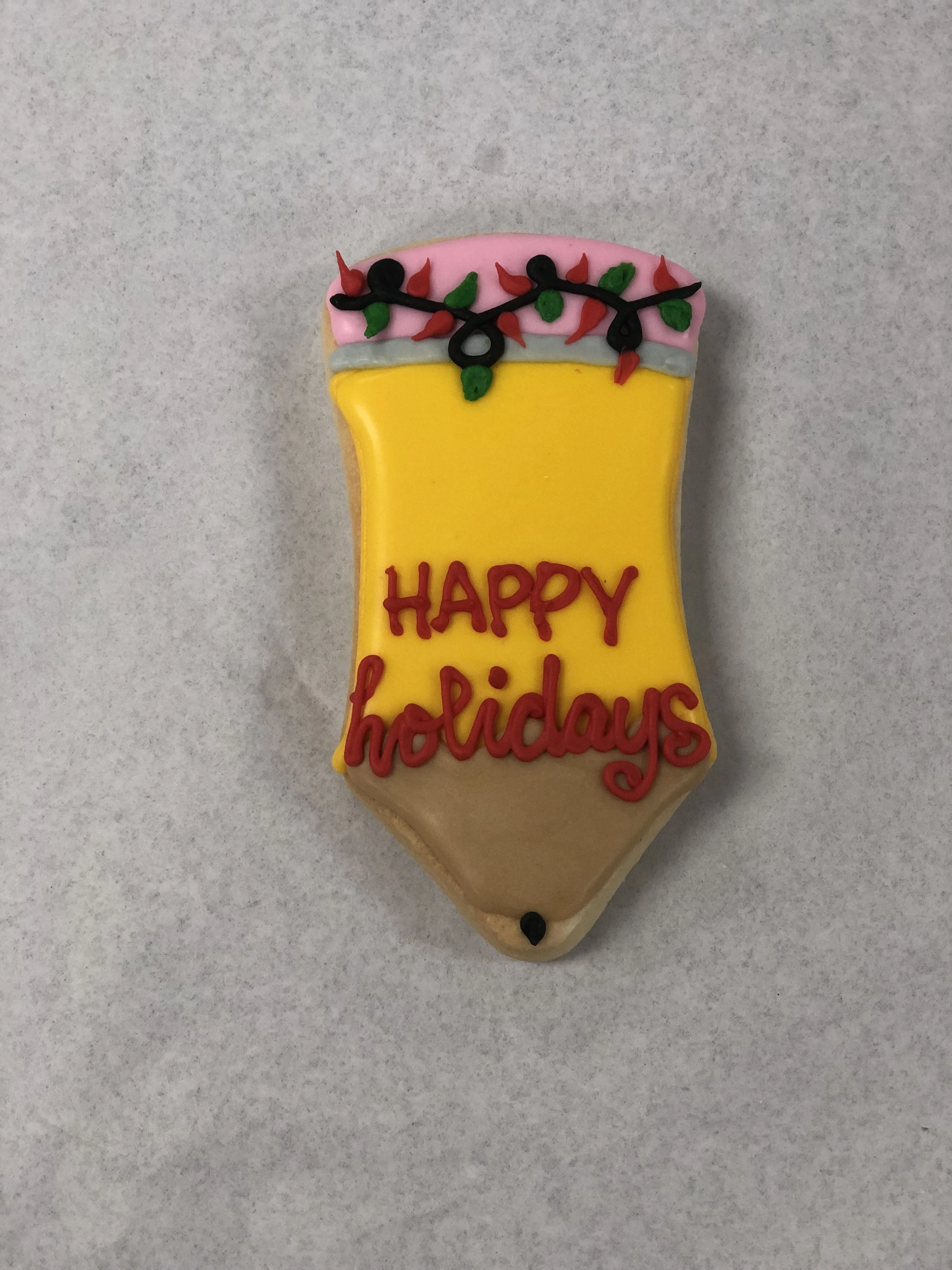 Holiday Teacher Cookie