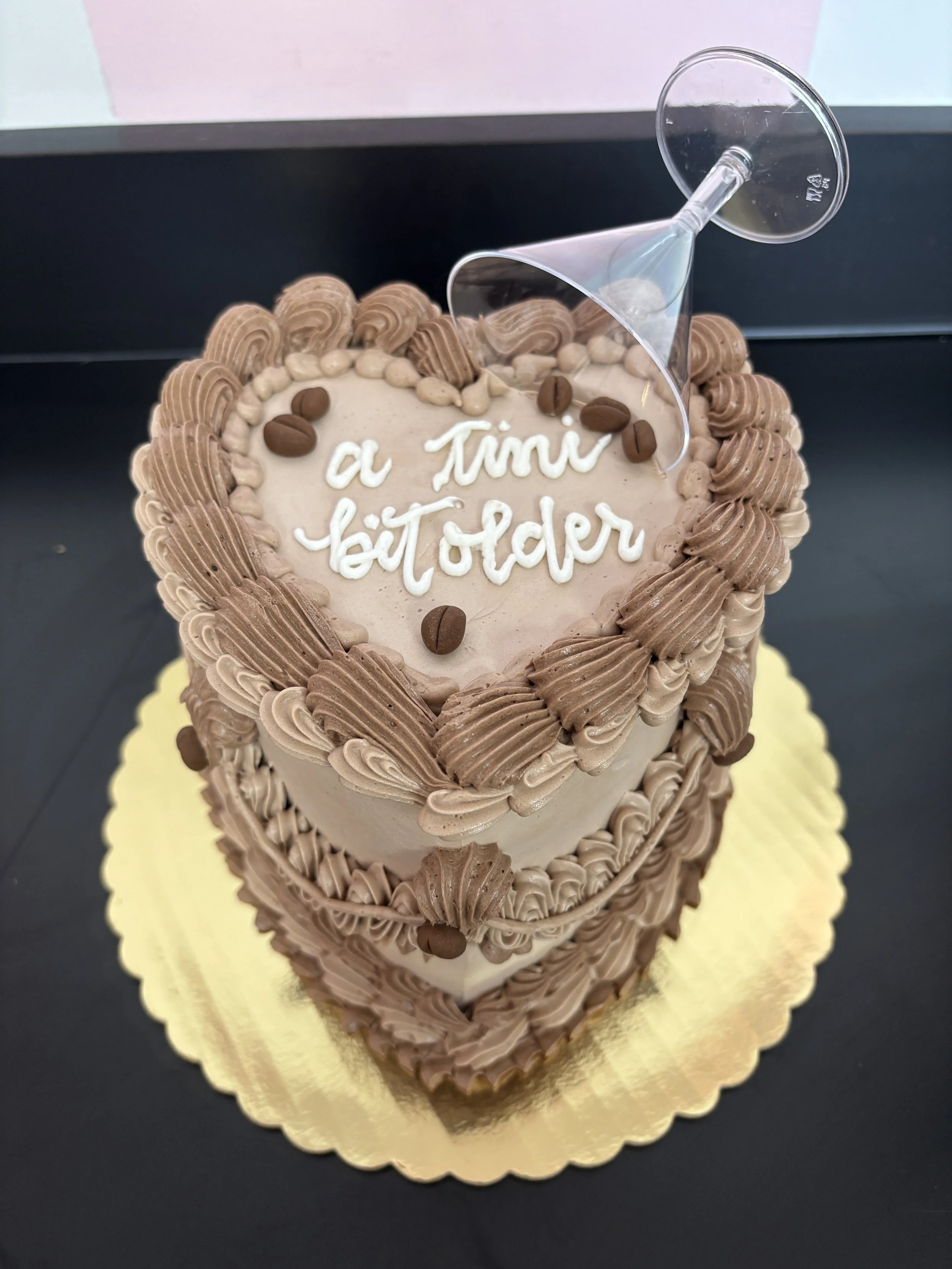 a tini bit older Espresso Martini Cake