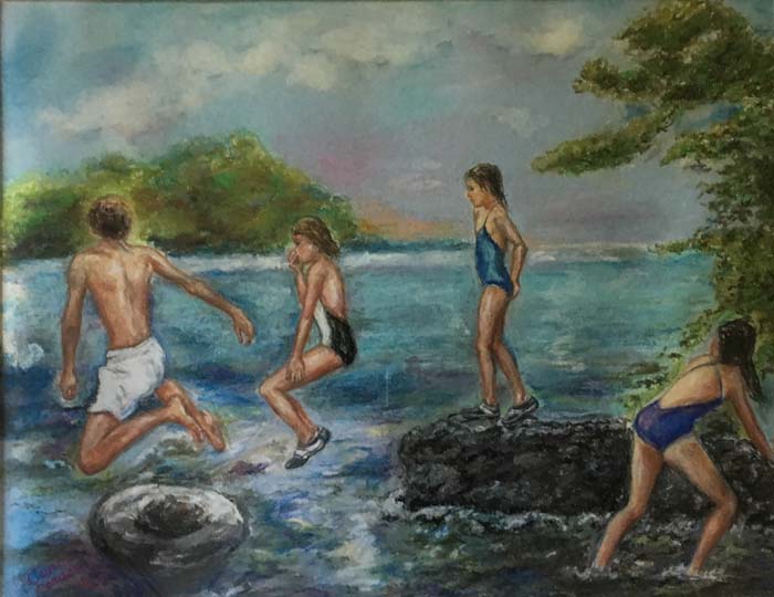 Carol Ceraso-The Big Splash-Pastel.jpg