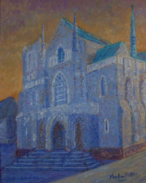 ST.Mary Gate of Heaven - Oil-16x20