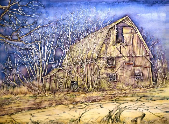 Jaycox Jr, David - Night Shadows-Watercolor