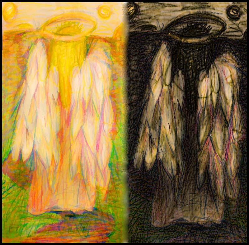 Kathee Shaff Kelson-Angel of Mercy ... Faces a Decision-Caran darche digital (Copy)