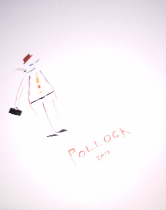 Sean Pollock-Man with Pipe-Acrylic (Copy)