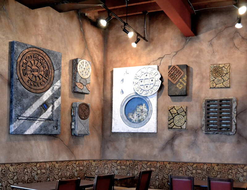 Mastrangelo’s Art on Permanent Exhibit at Toast Coffee House in Patchogue NY