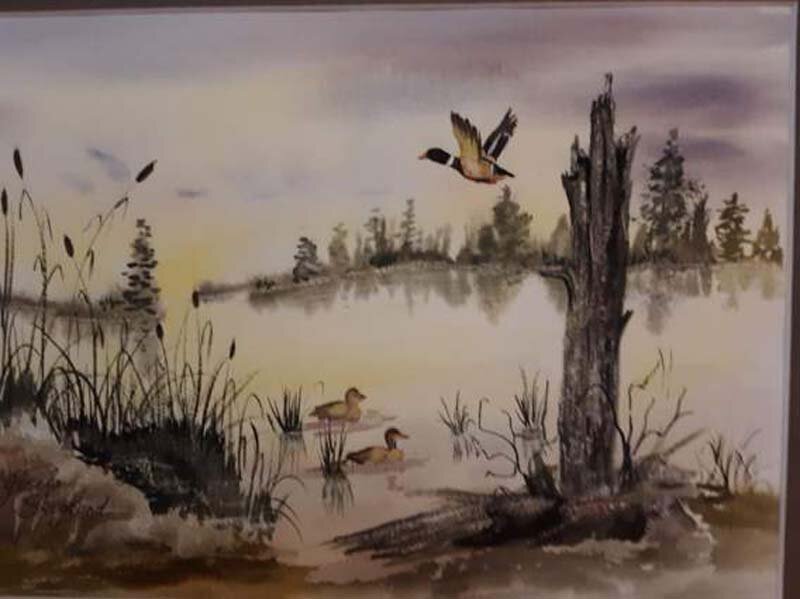 Duck Pond-Watercolor-750