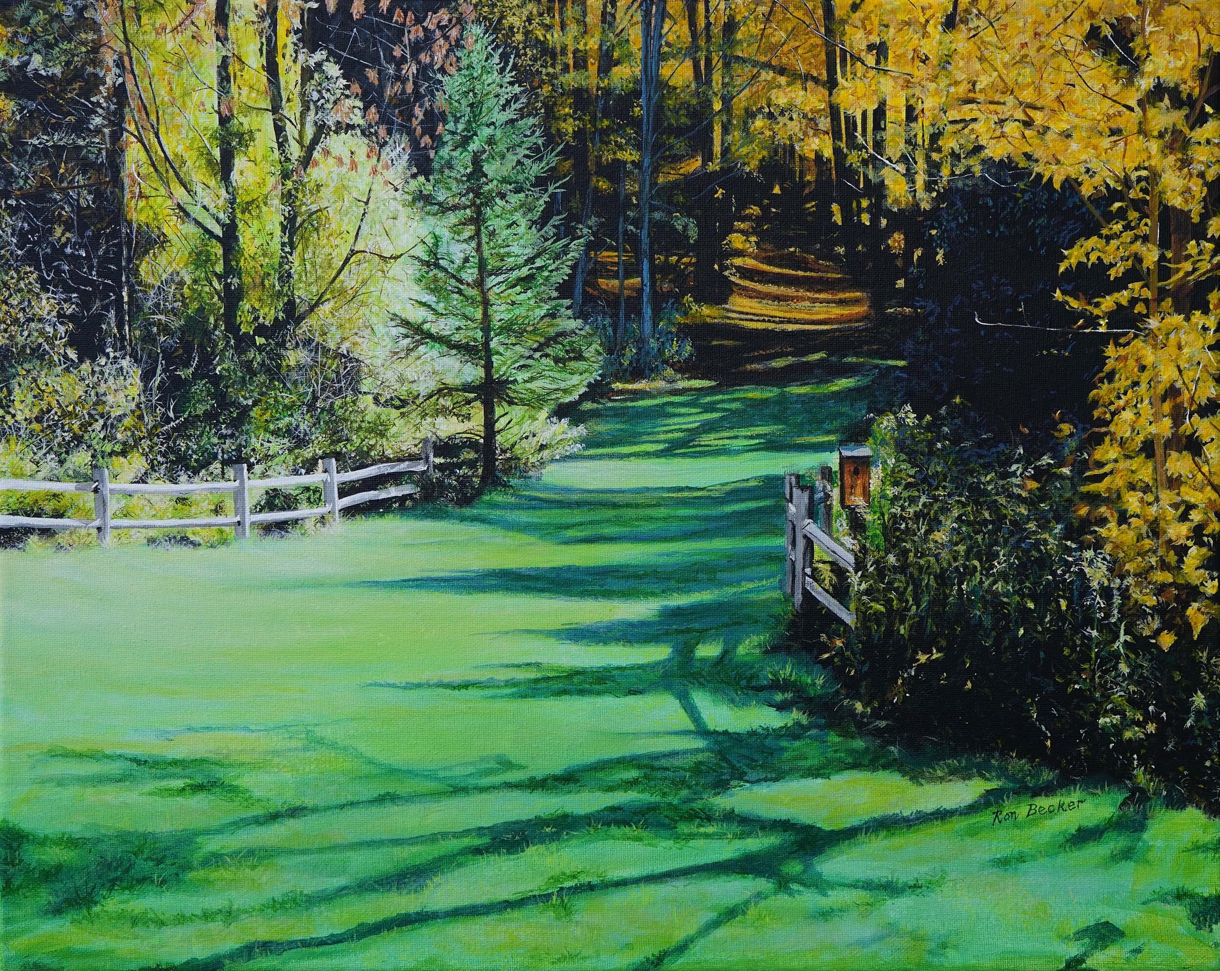 Come Walk with Me - acrylic - 16 x 20 - $1450