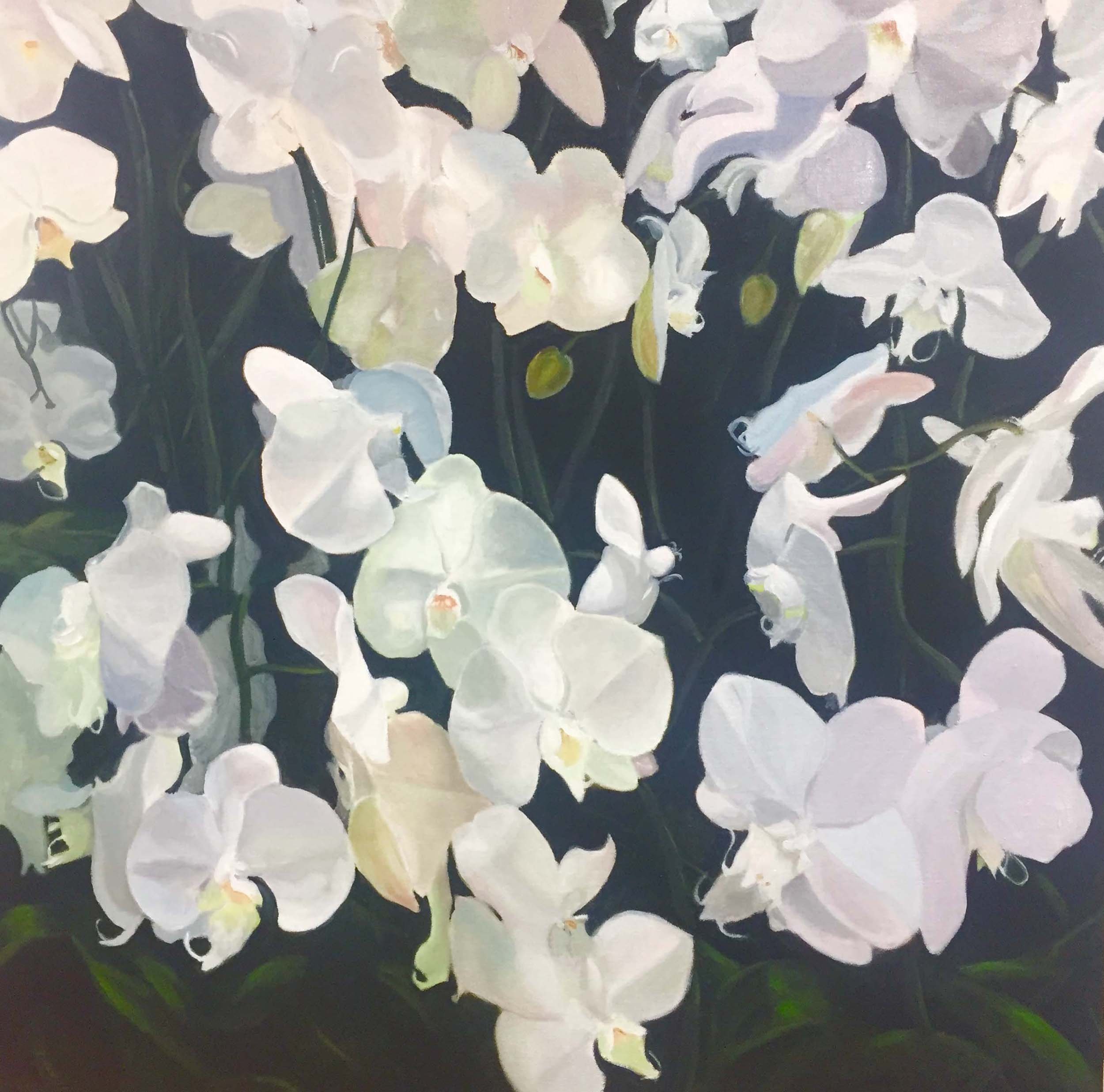 Orchids-Oil - sold