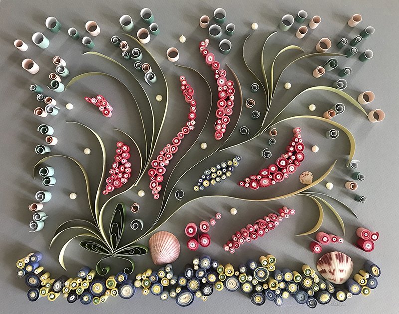 Reef-Quilling Paper