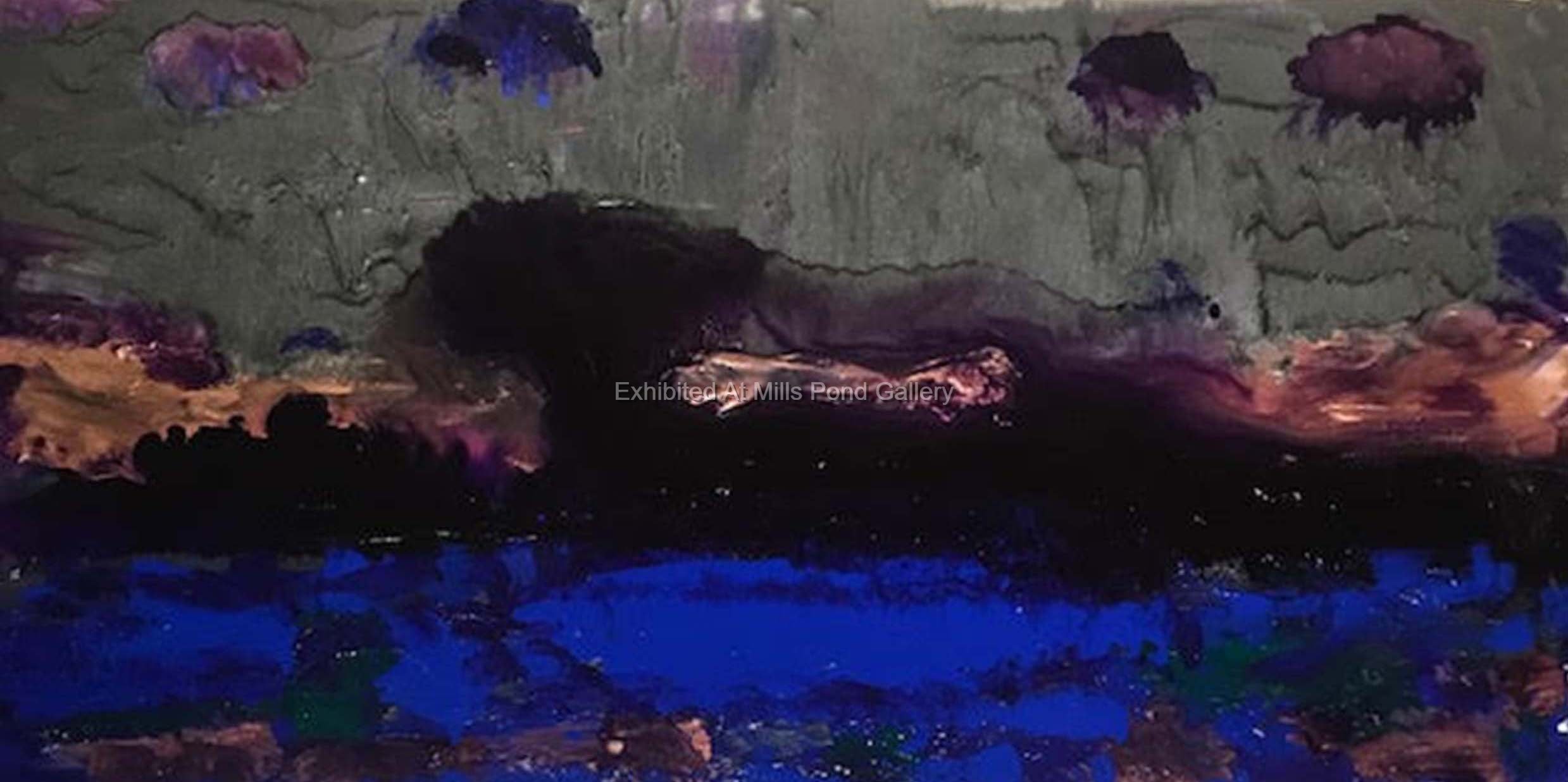 Barry Feuerstein-Volcano-Oil on Canvas