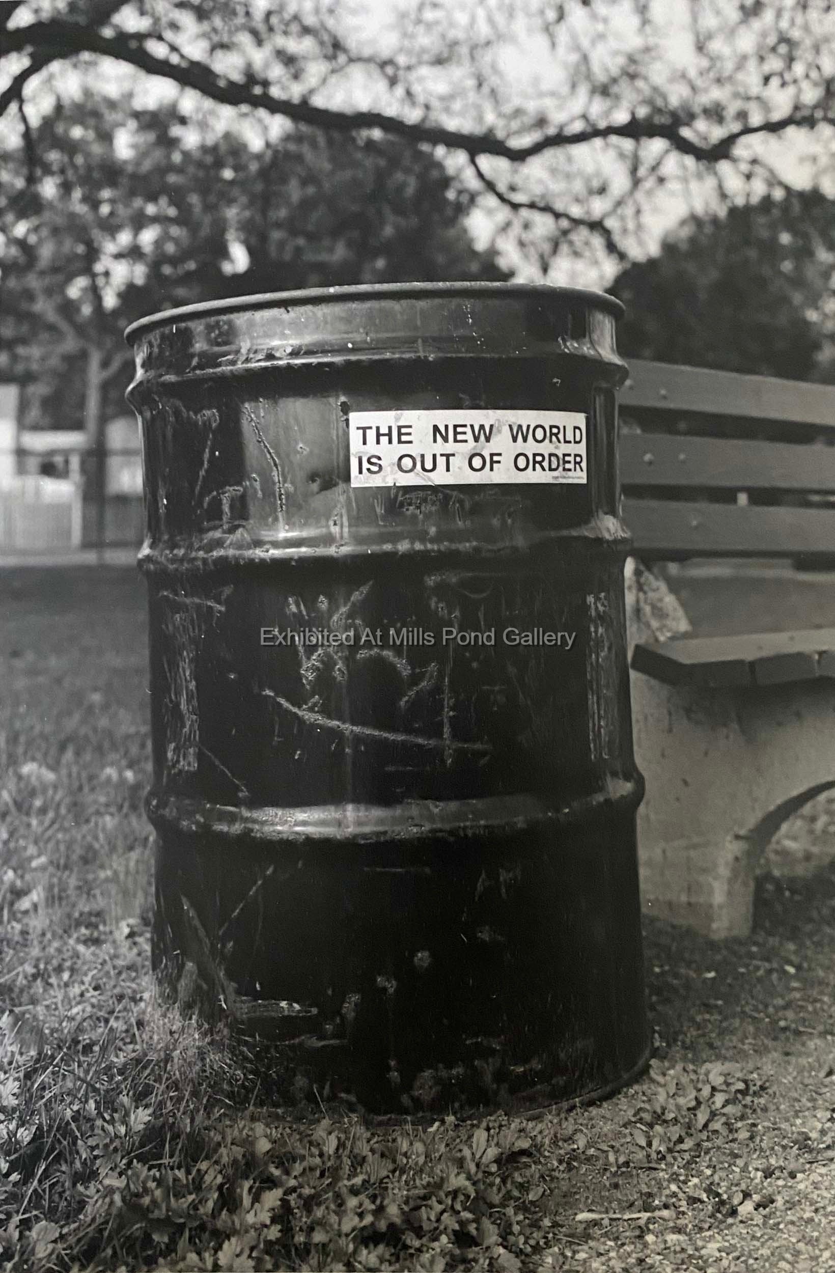 David Doran-TheNew World is Out of Order-Photograph , gelatin silver print