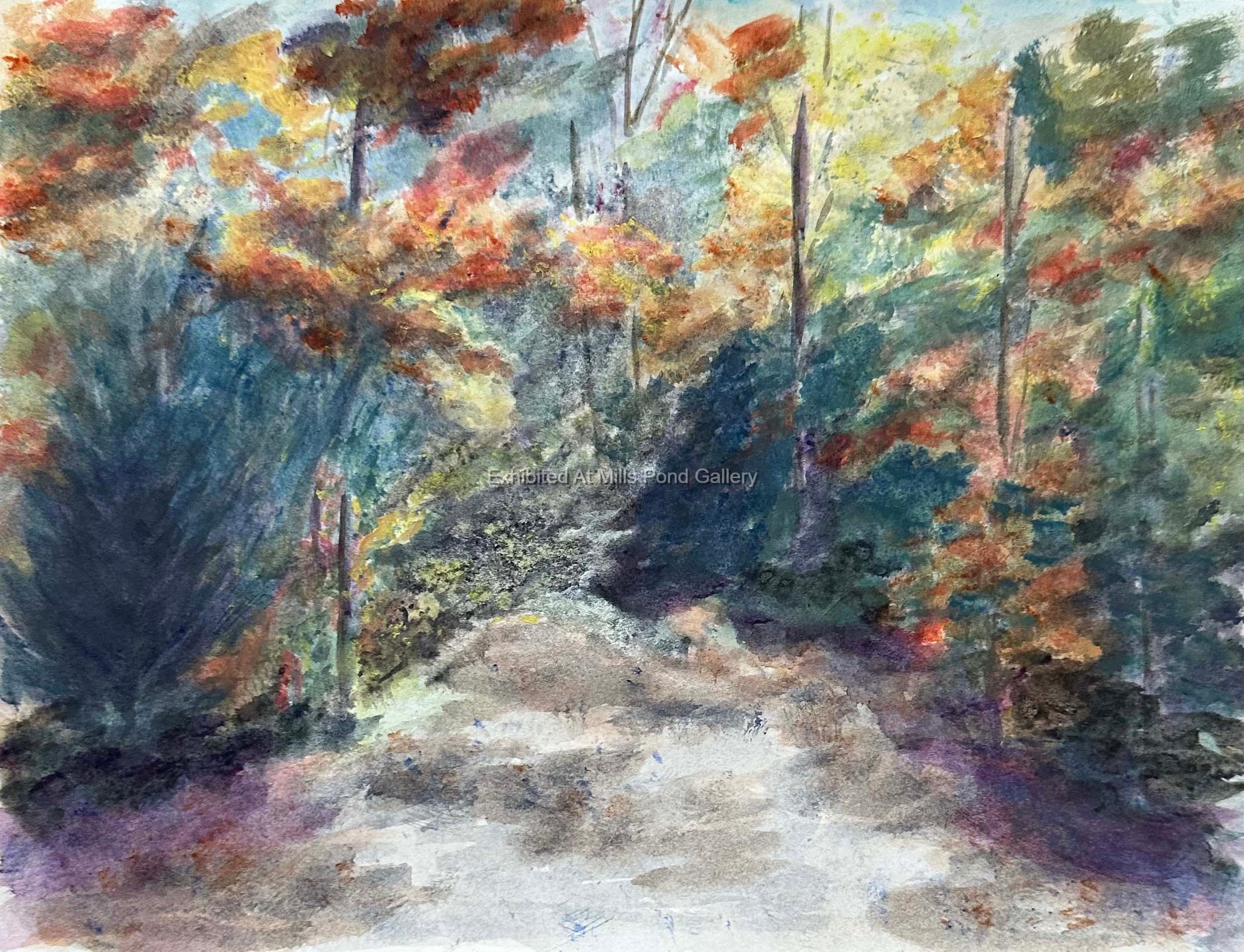 Judy Stone-New England Autumn-Watercolor