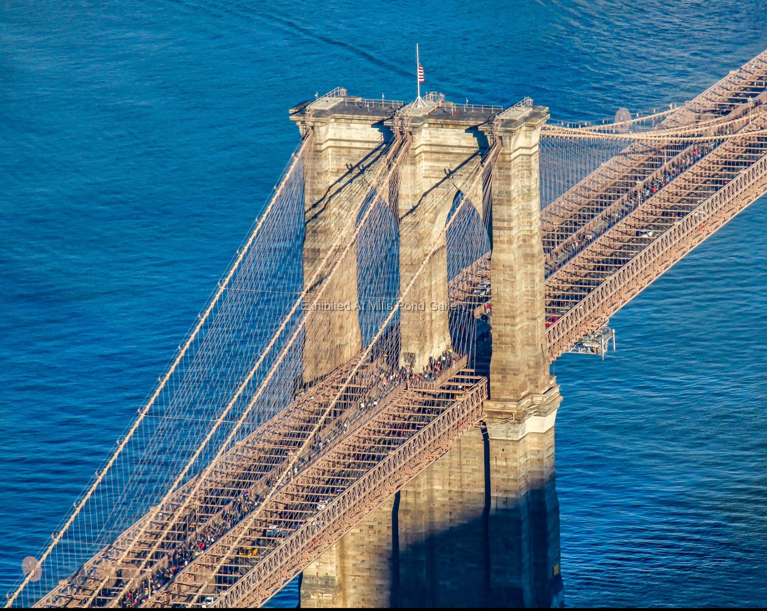 Patricia DiGiovanni-Brooklyn Bridge from Above-Photography